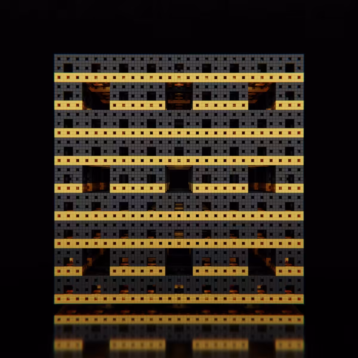 Gold Menger #4