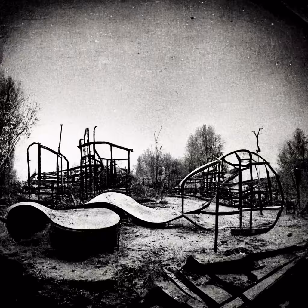 LF001-150-Broken playground
