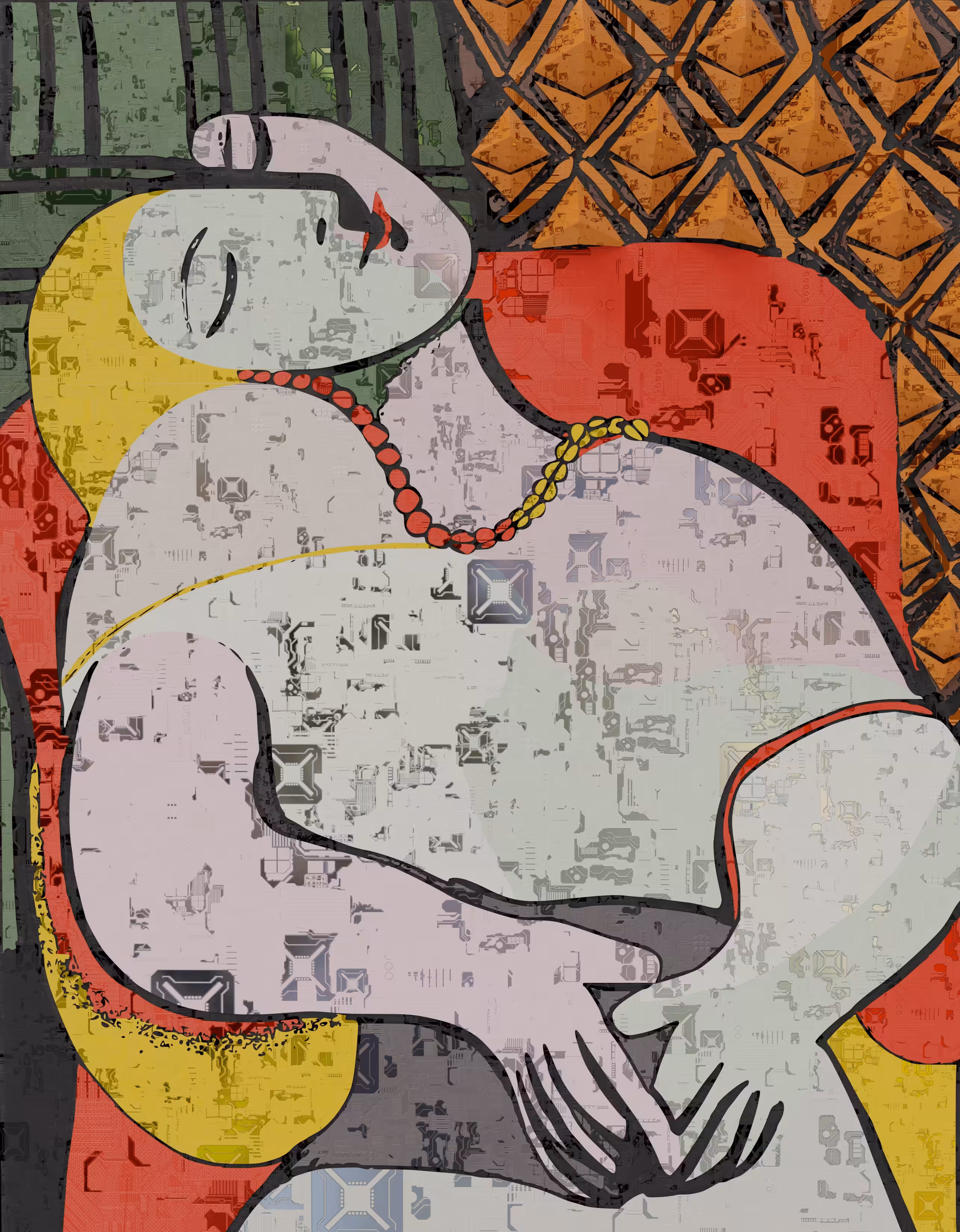 Le Rêve ( The Dream ) by Picasso CryptoArt Version