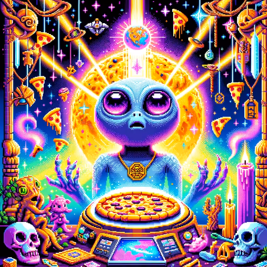 Pizza Pixel Art: Last Hope