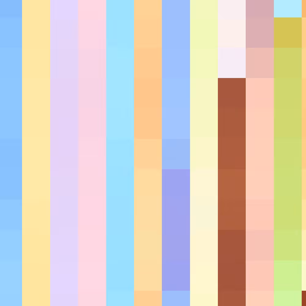 Pixelated Color Study #10