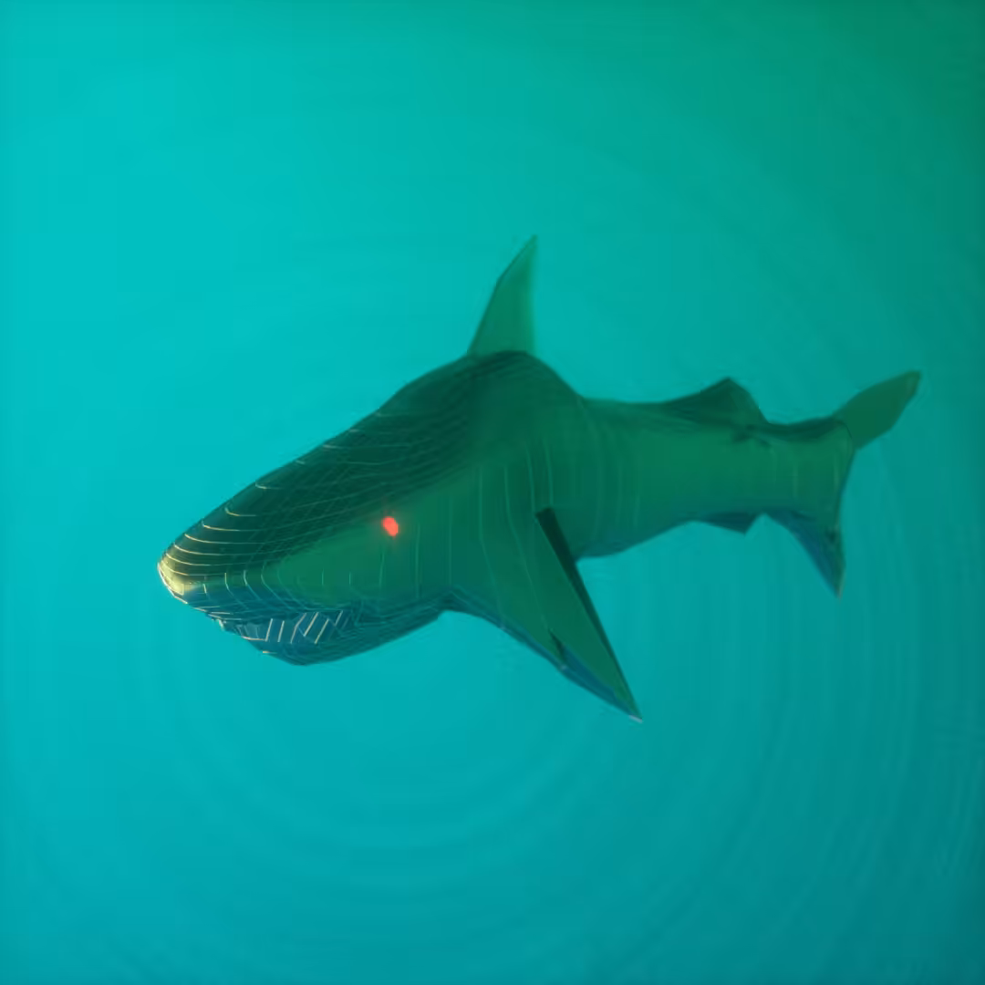 Crypto Art Shark