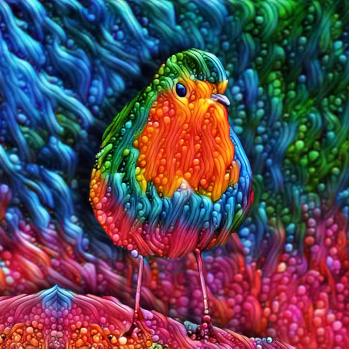 #3 (Nightingale)The Rainbow birds