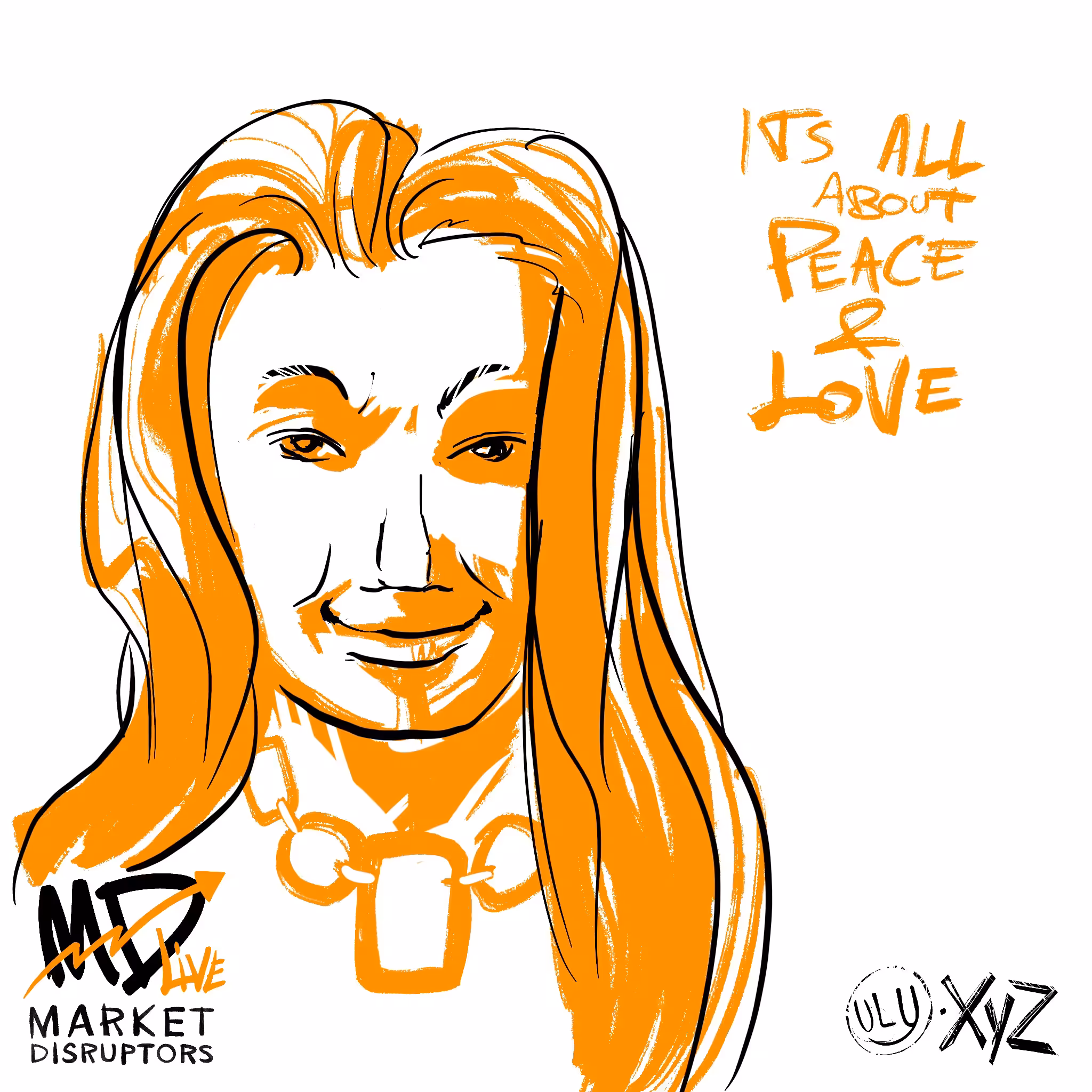 Portrait of Sue Antinoro by Ulysses XYZ at Market Disruptors Live 2021