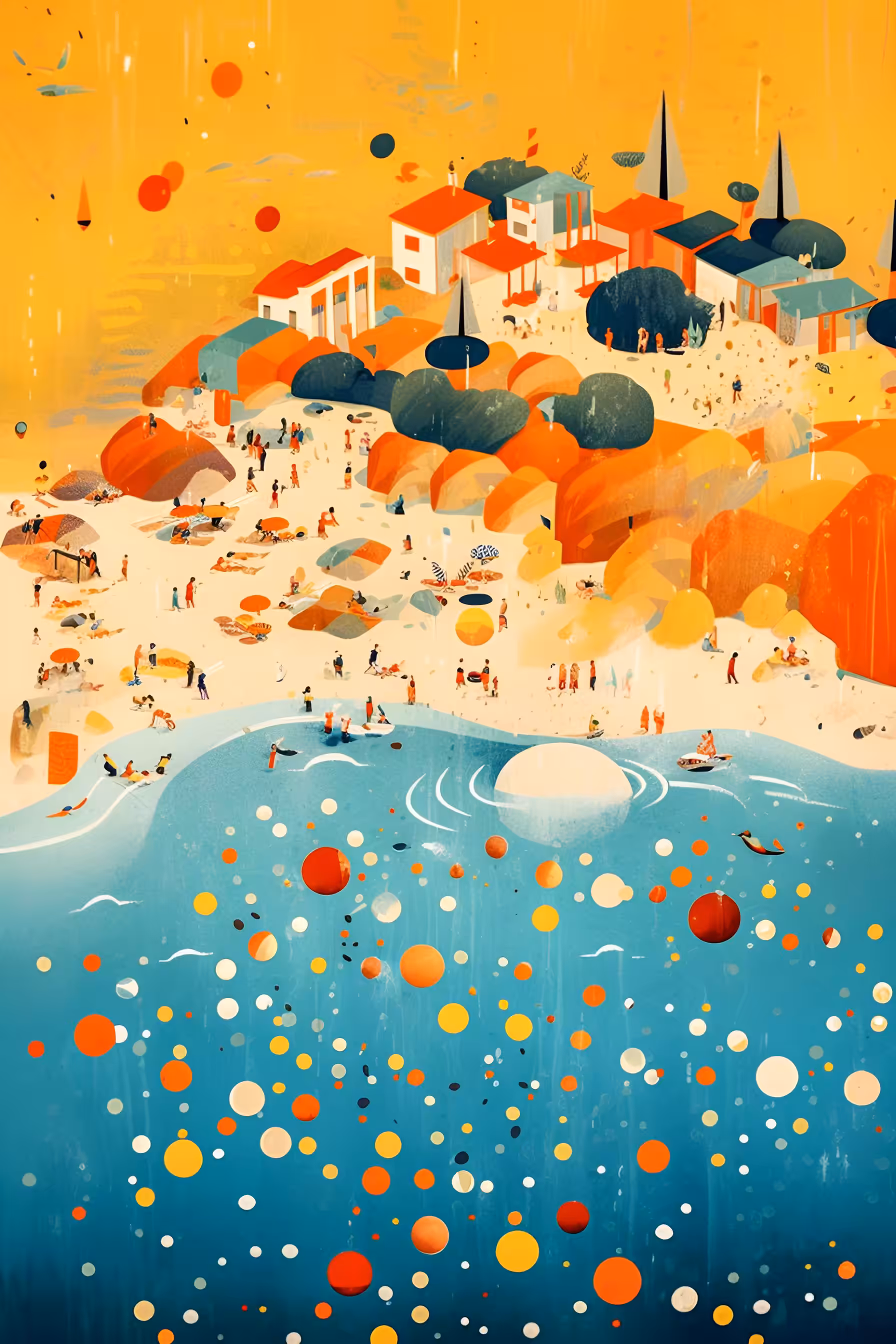 swim a mile of sea