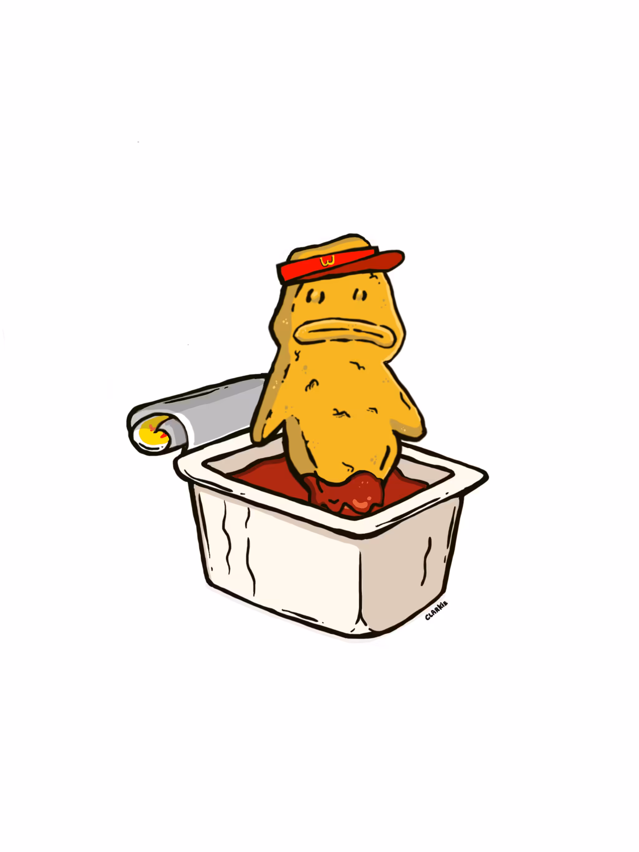 CryptoDoodlez: Wagiez: Wassie McNugget 