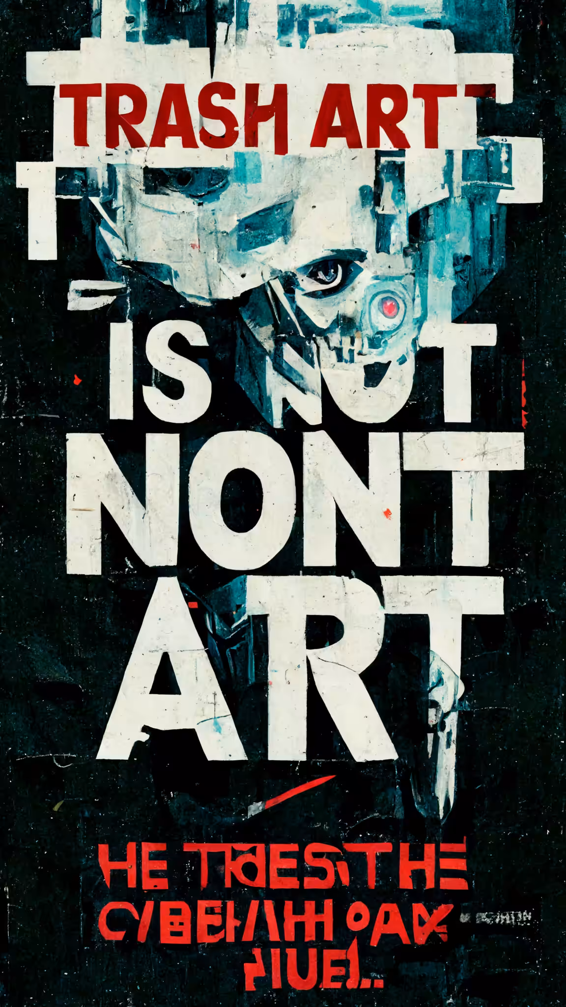 TRASHART IS NOT ART 1