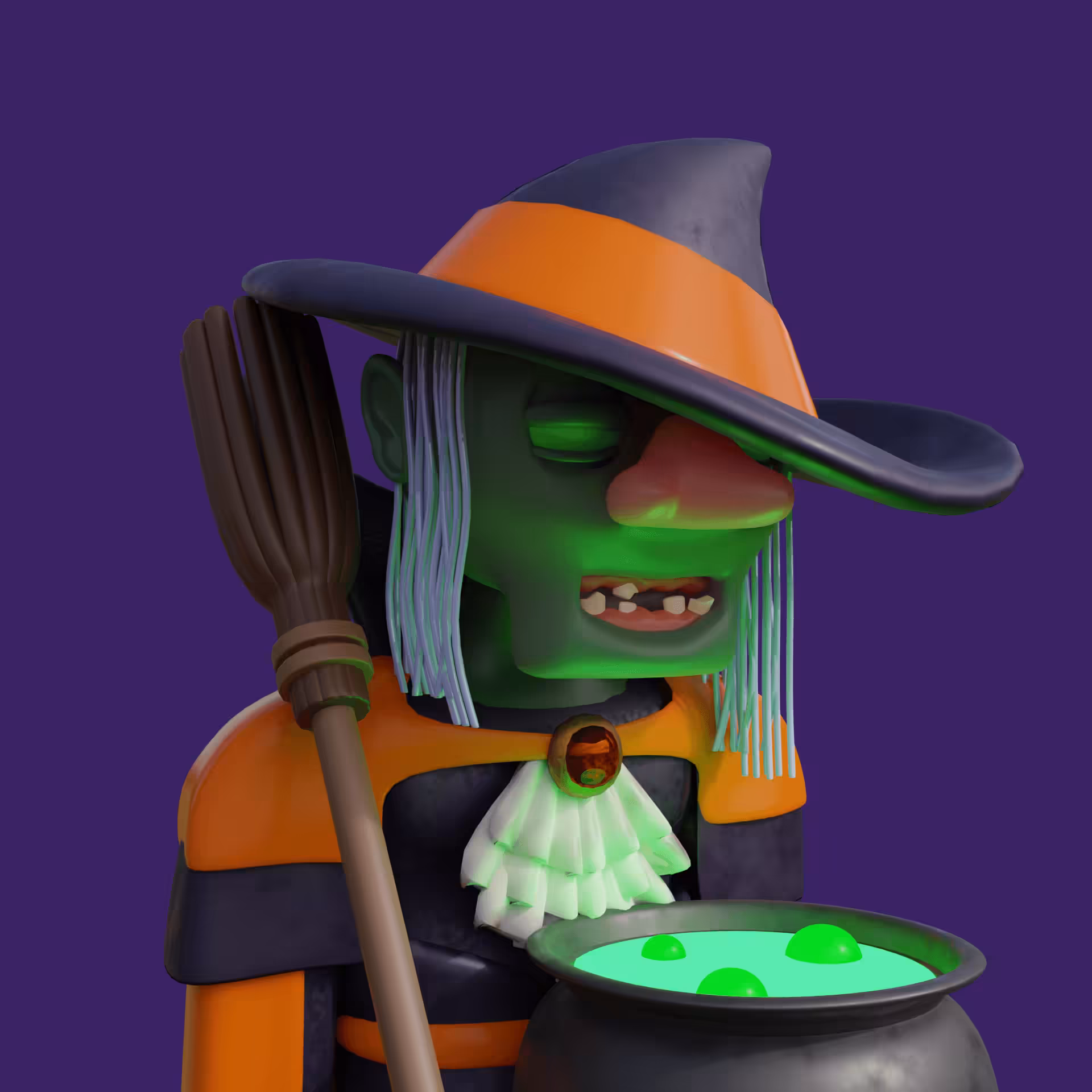 Zombie Villager: Zombie villager 353 : Witch