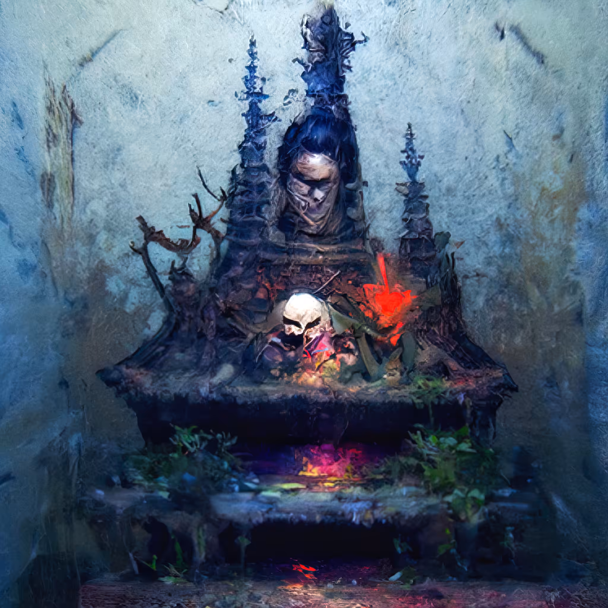 malevolent shrine (伏魔御厨子) 三