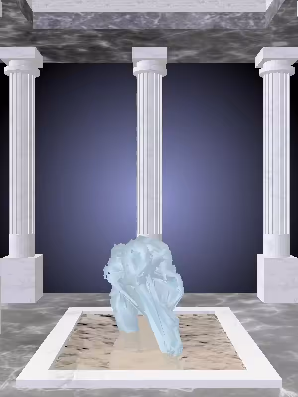 HeavenComputer: The Crawling Ethereal Blue Woman #7252
