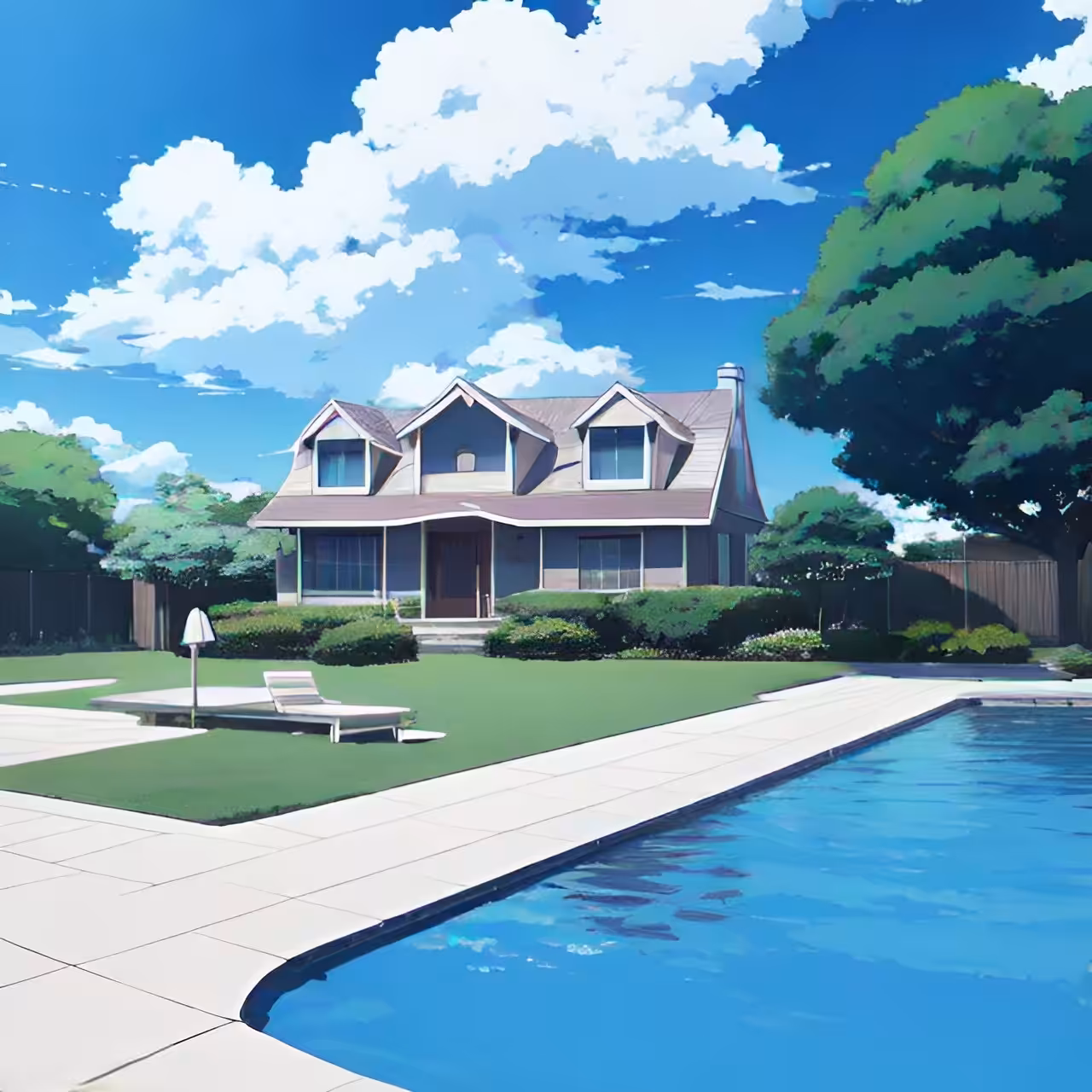 "Serene Haven: A Tapestry of Beauty in Our Homestead"