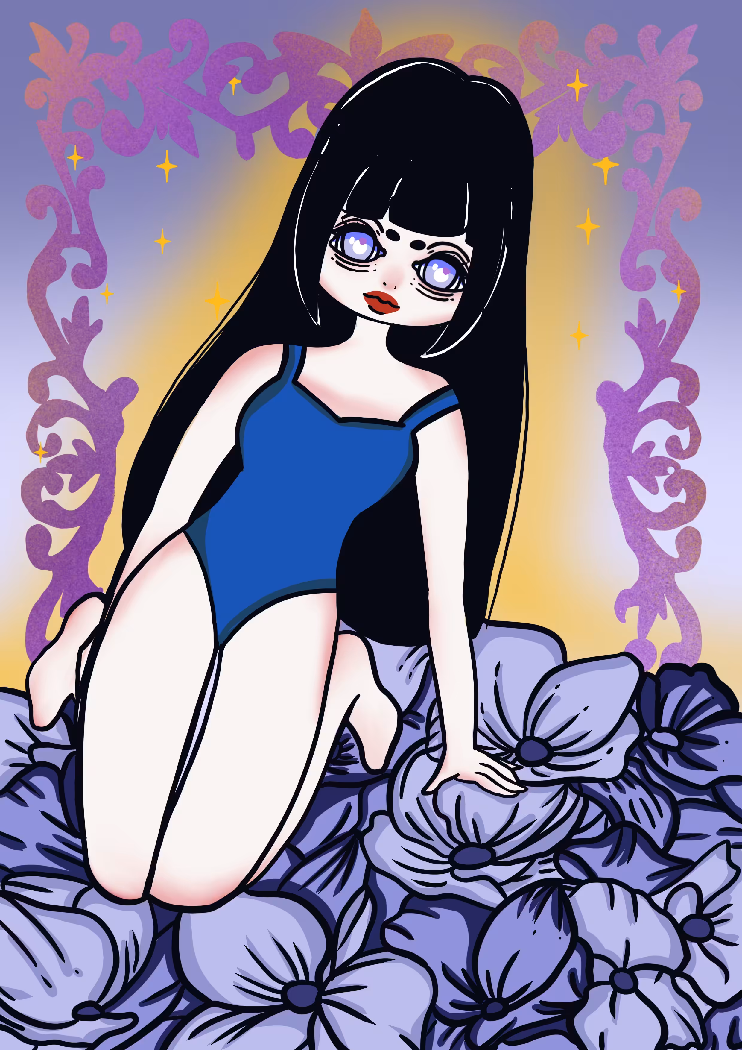 Purple girl