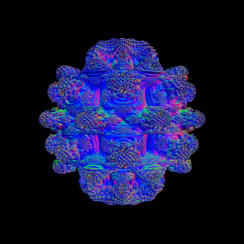 3D Form Symmetry V2 #2