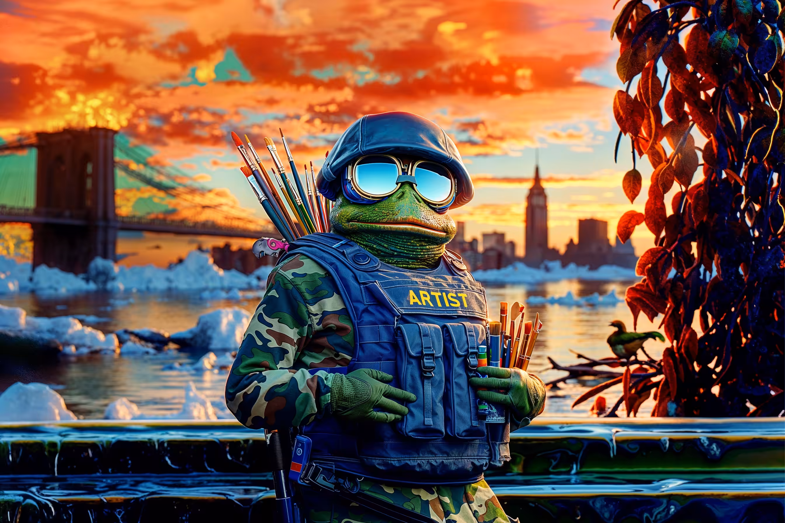 TOKENIZED GARBAGE: PEPES > WAR  💨🐸