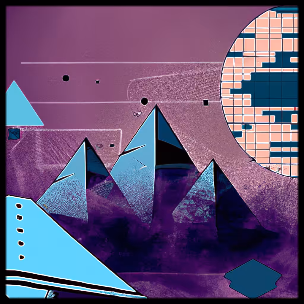 Tiled Moon