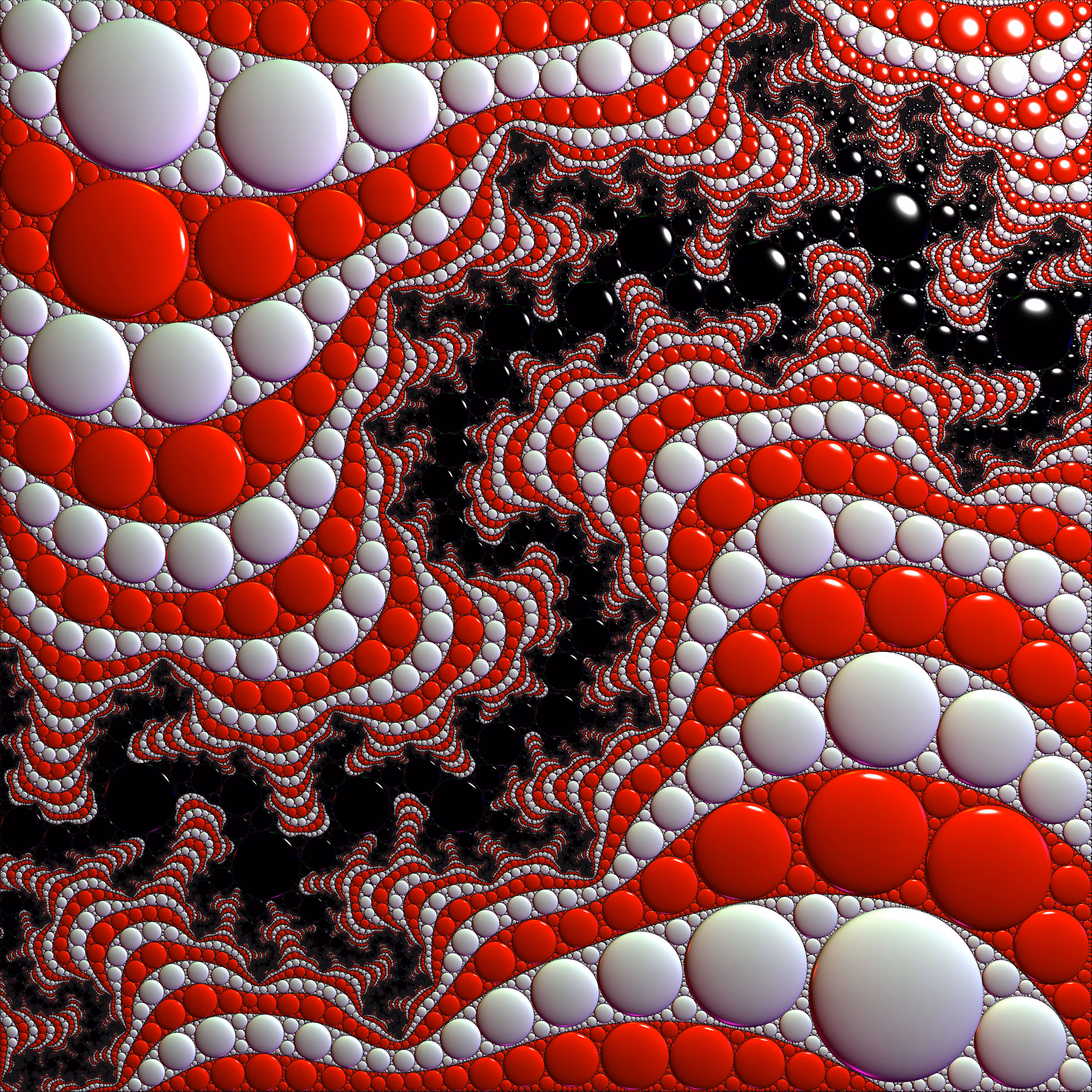 Apollonian Mandelbrot Zoom