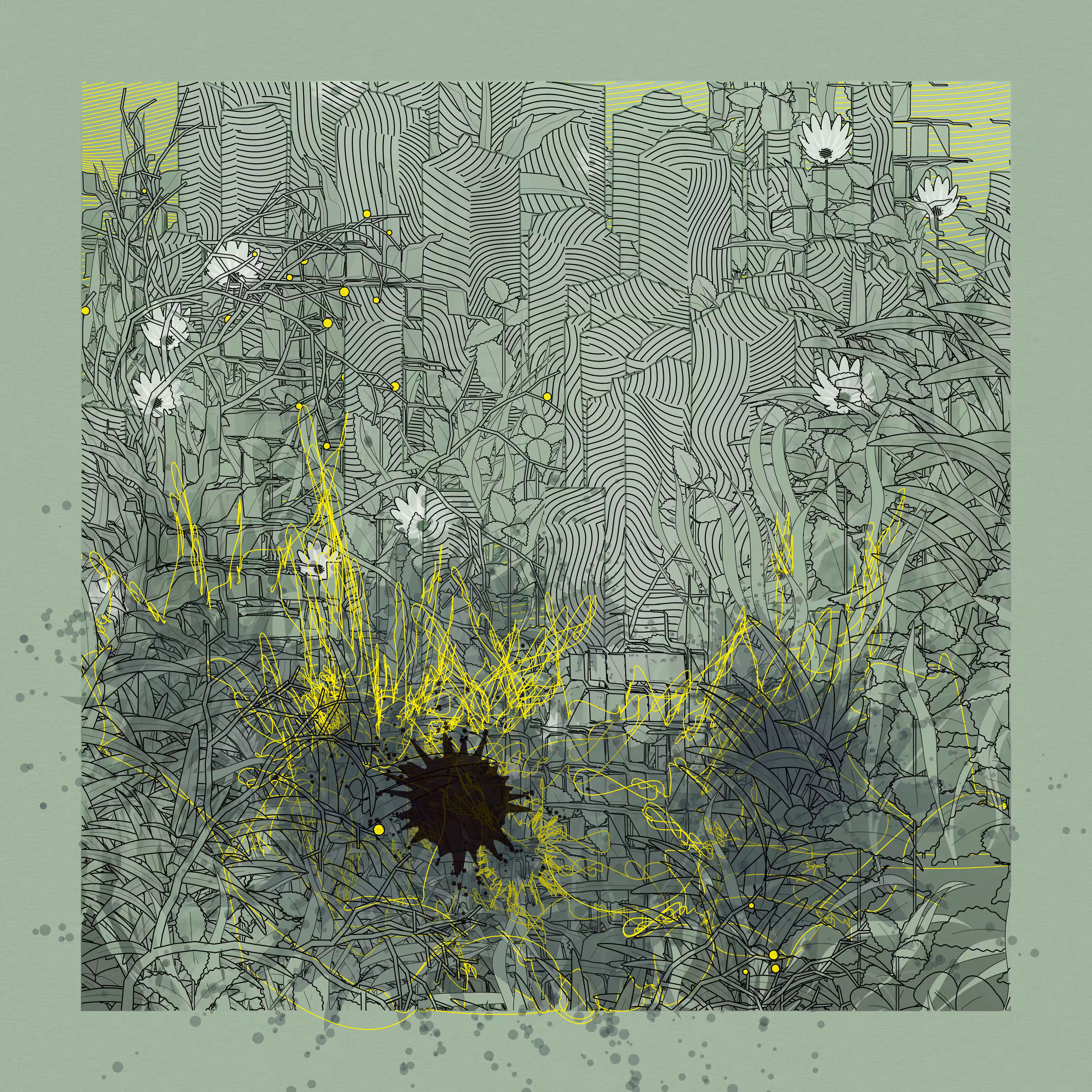 Landscape with Carbon Capture #6659