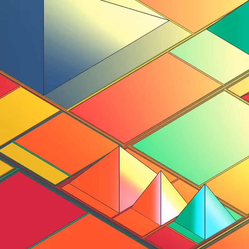 Geometric city #30