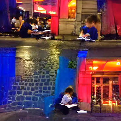 Cafe Patio Studies