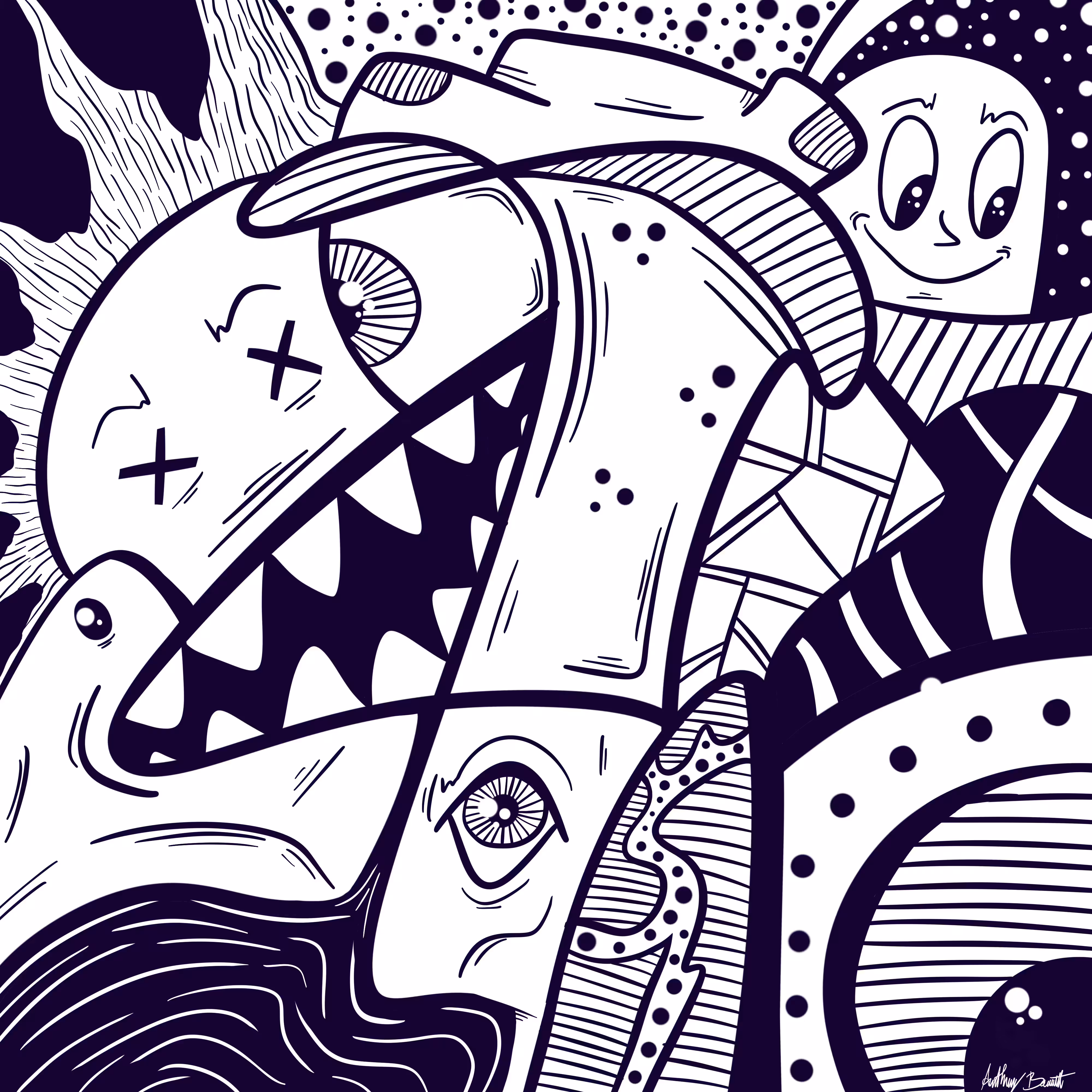 Murder Doodles: daily doodle #70