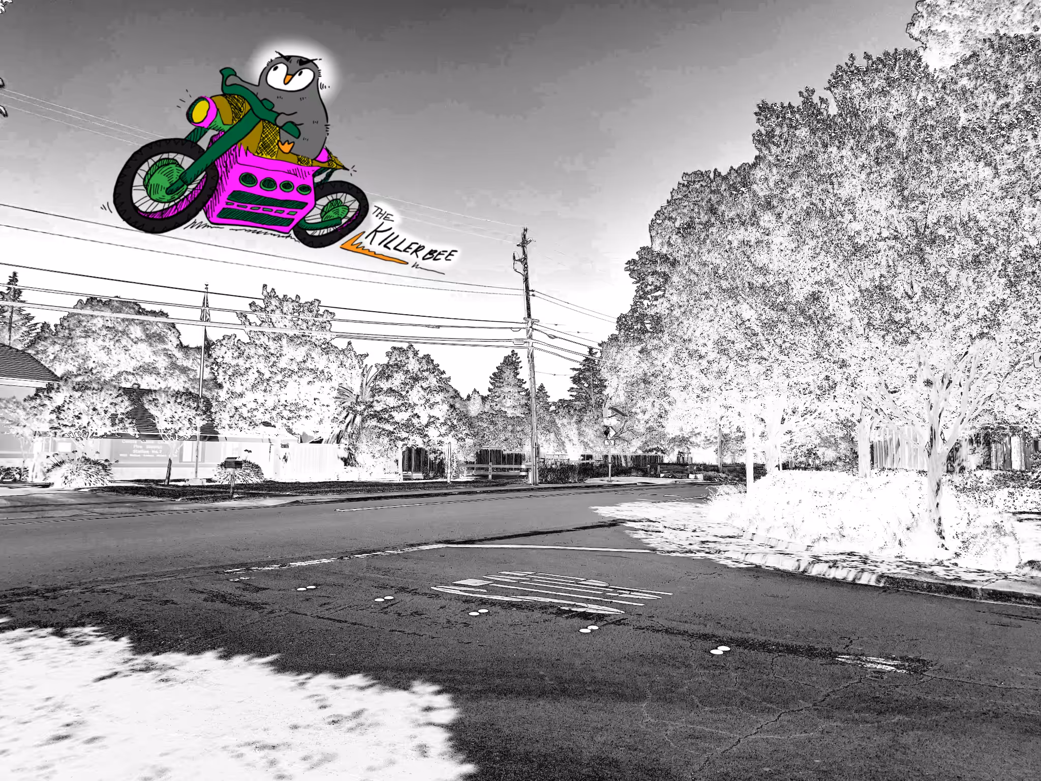 Bricketta avoids a speeding ticket