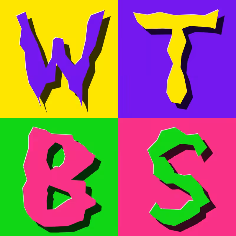 Waiting To Be Signed Logo with Wobbles #215