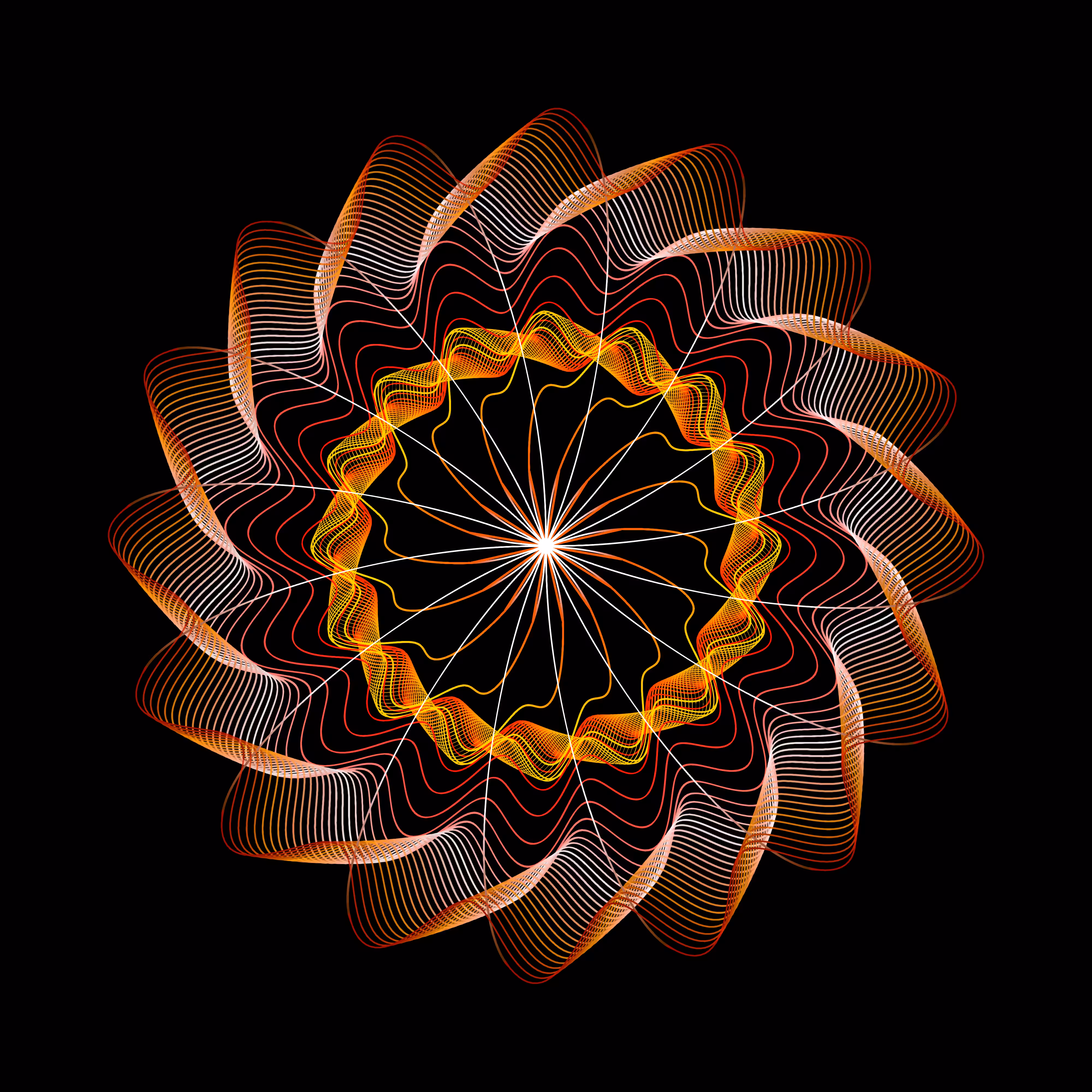Math Flower #1-b