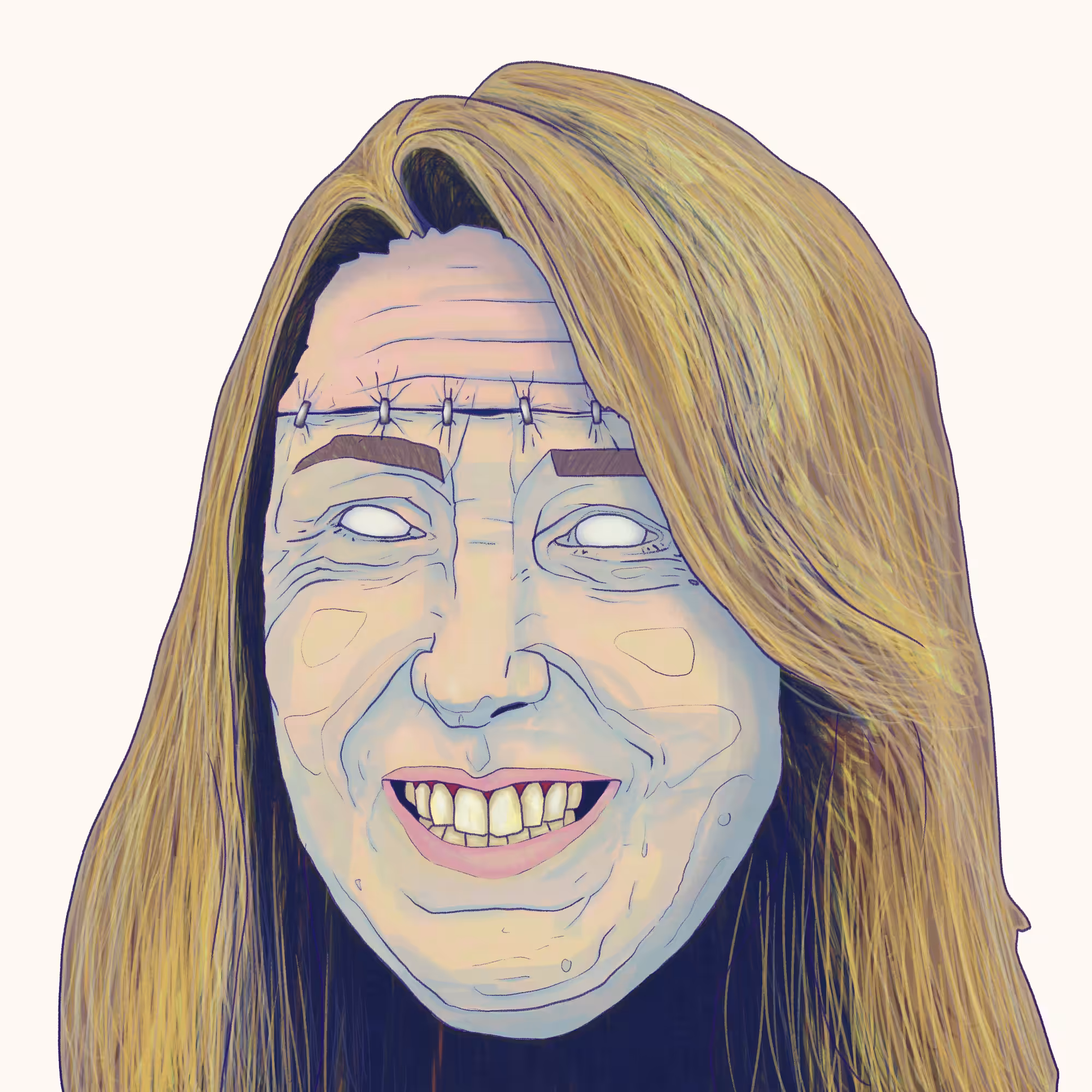 La cabeza muerta de Myriam