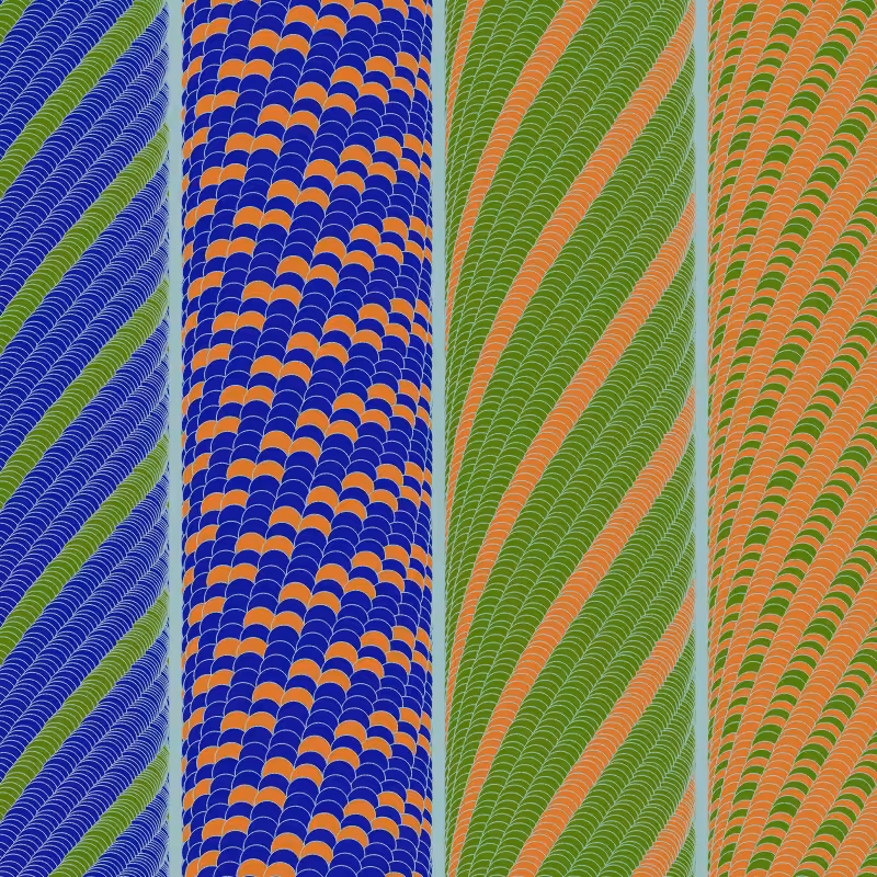 Patterns of infinity colorized #4