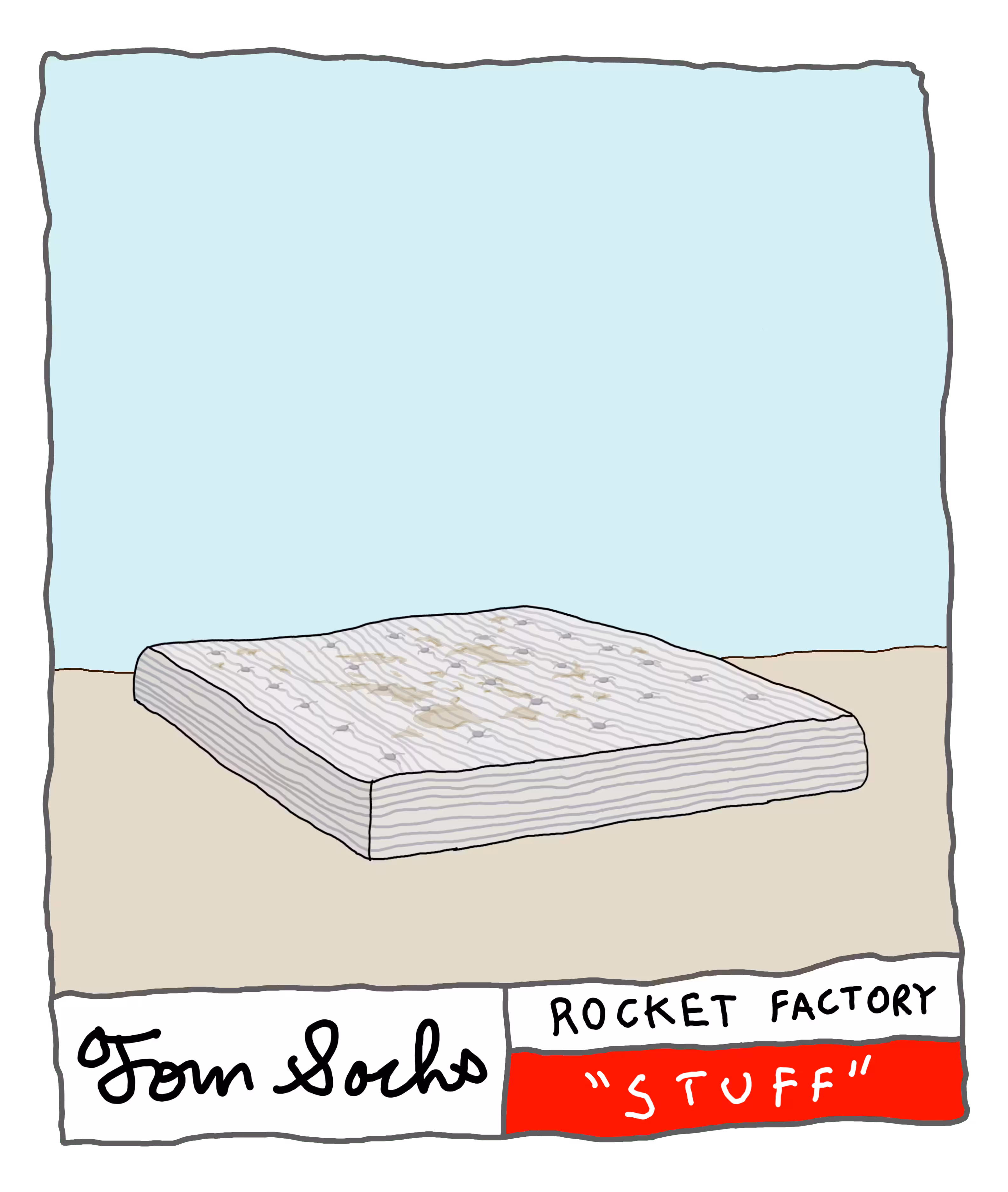 Stained Bed