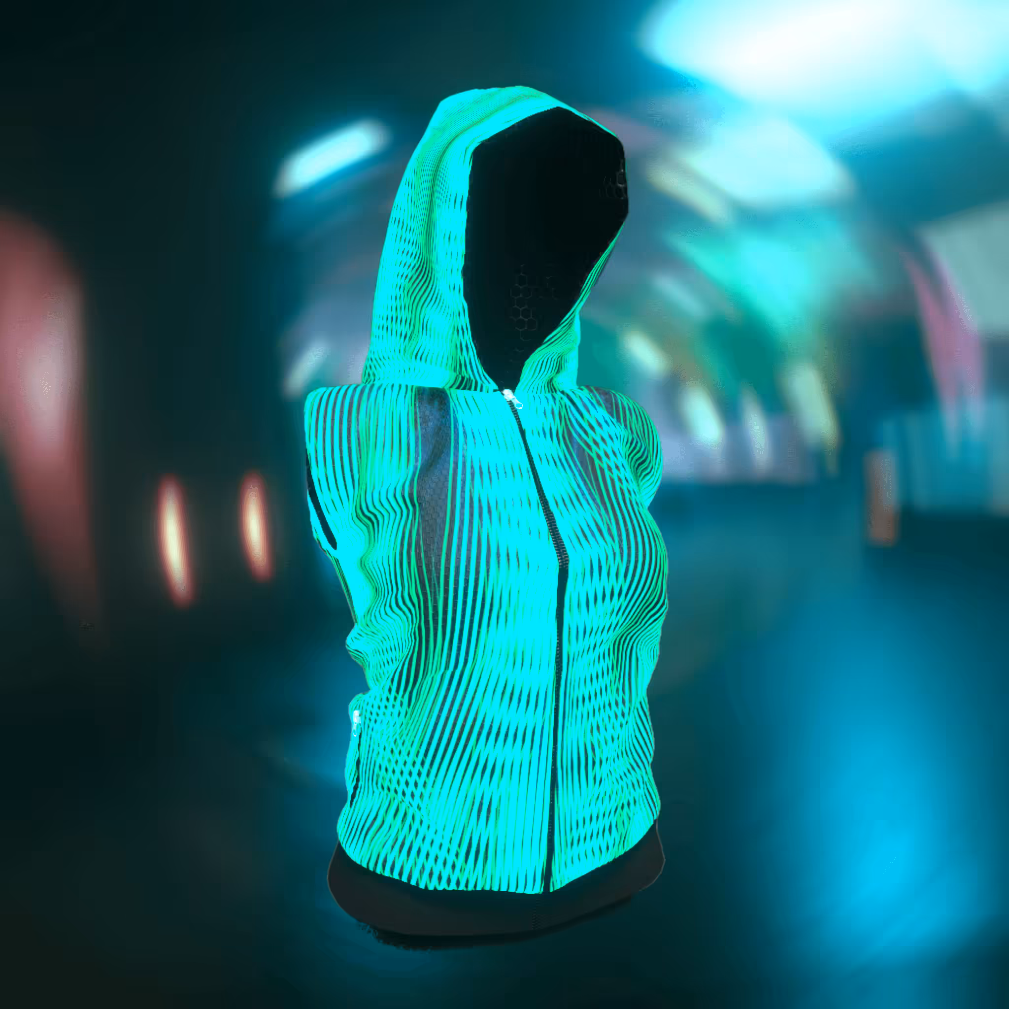 Mantra Net-Hoodie // FabeeoBreen®