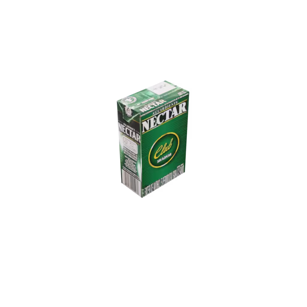 Aguardiente Nectar Club Verde Sin Azúcar