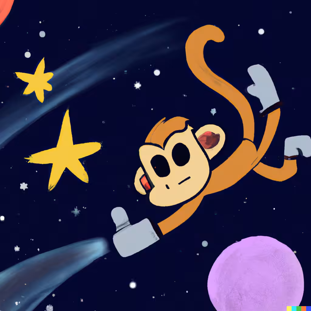 Space Monkey No. 3