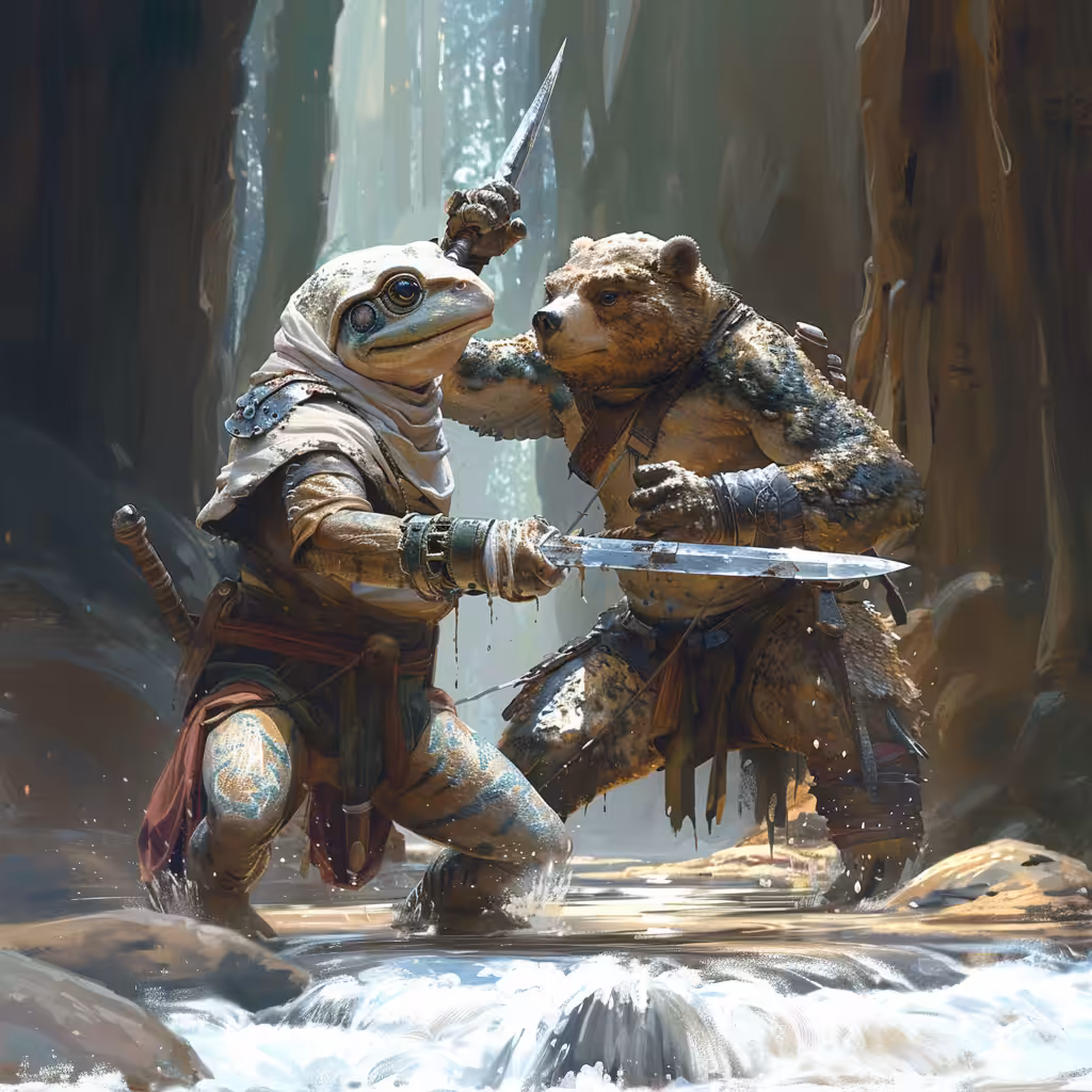 Fifi fighting bear market.