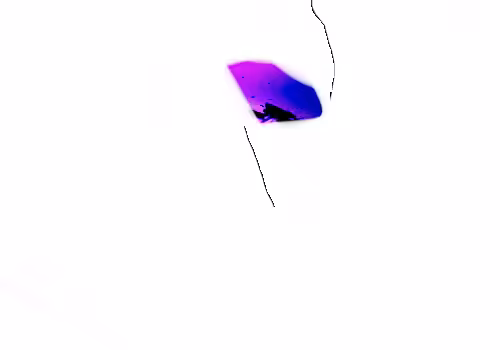 raw diamond falling from the sky after the storm