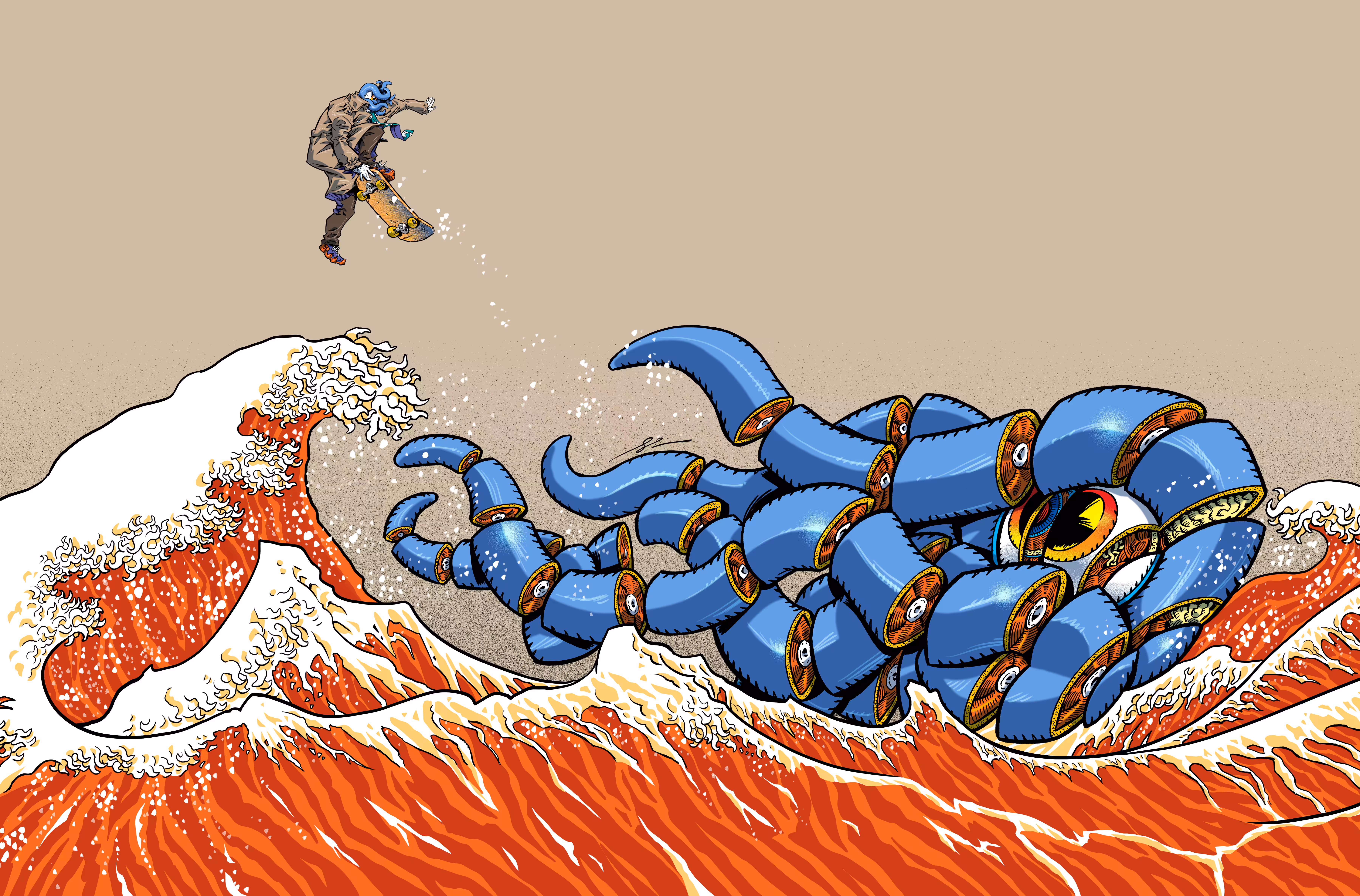 The SEA-CRET Wave off Kanagawa