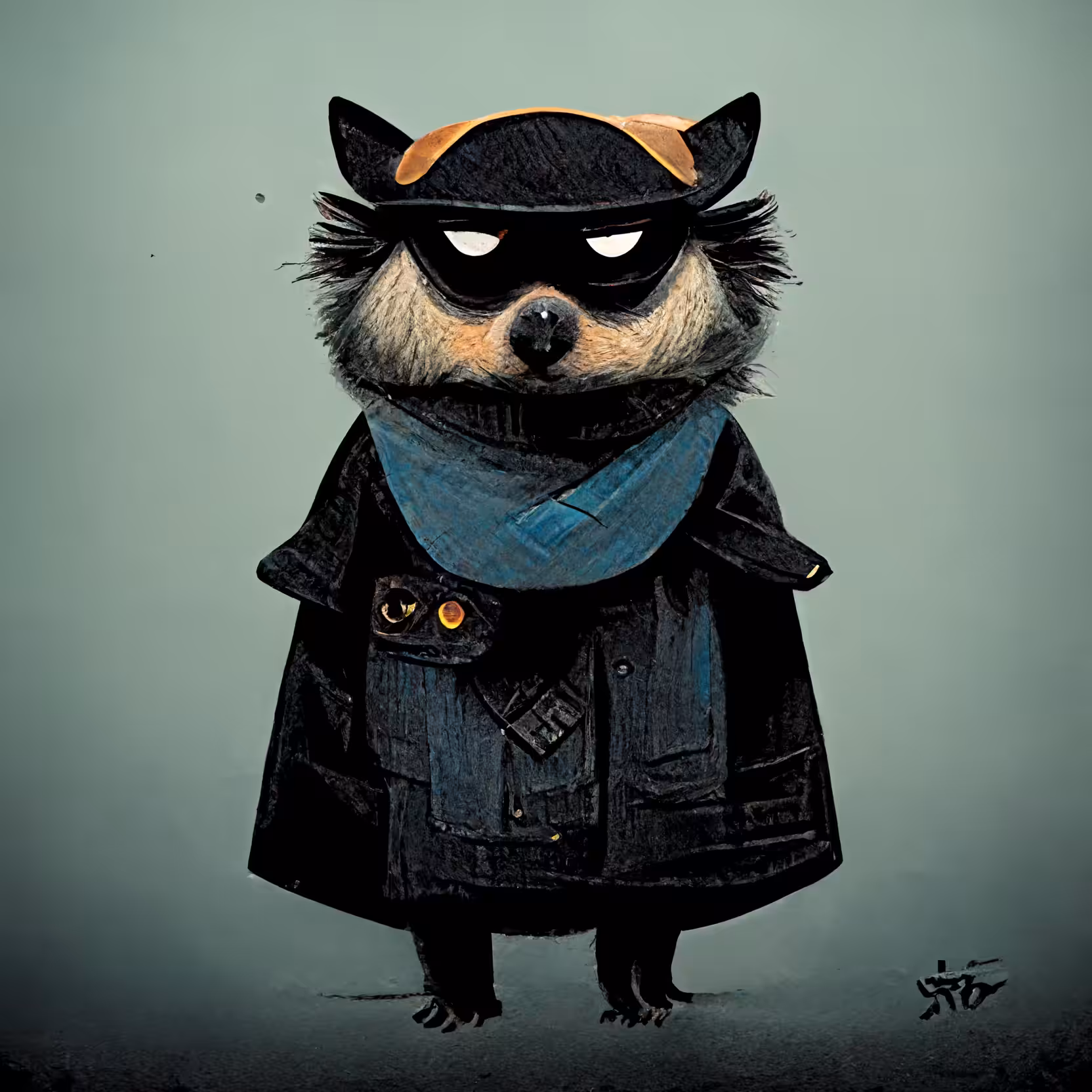 Rug Pull Racoon 031