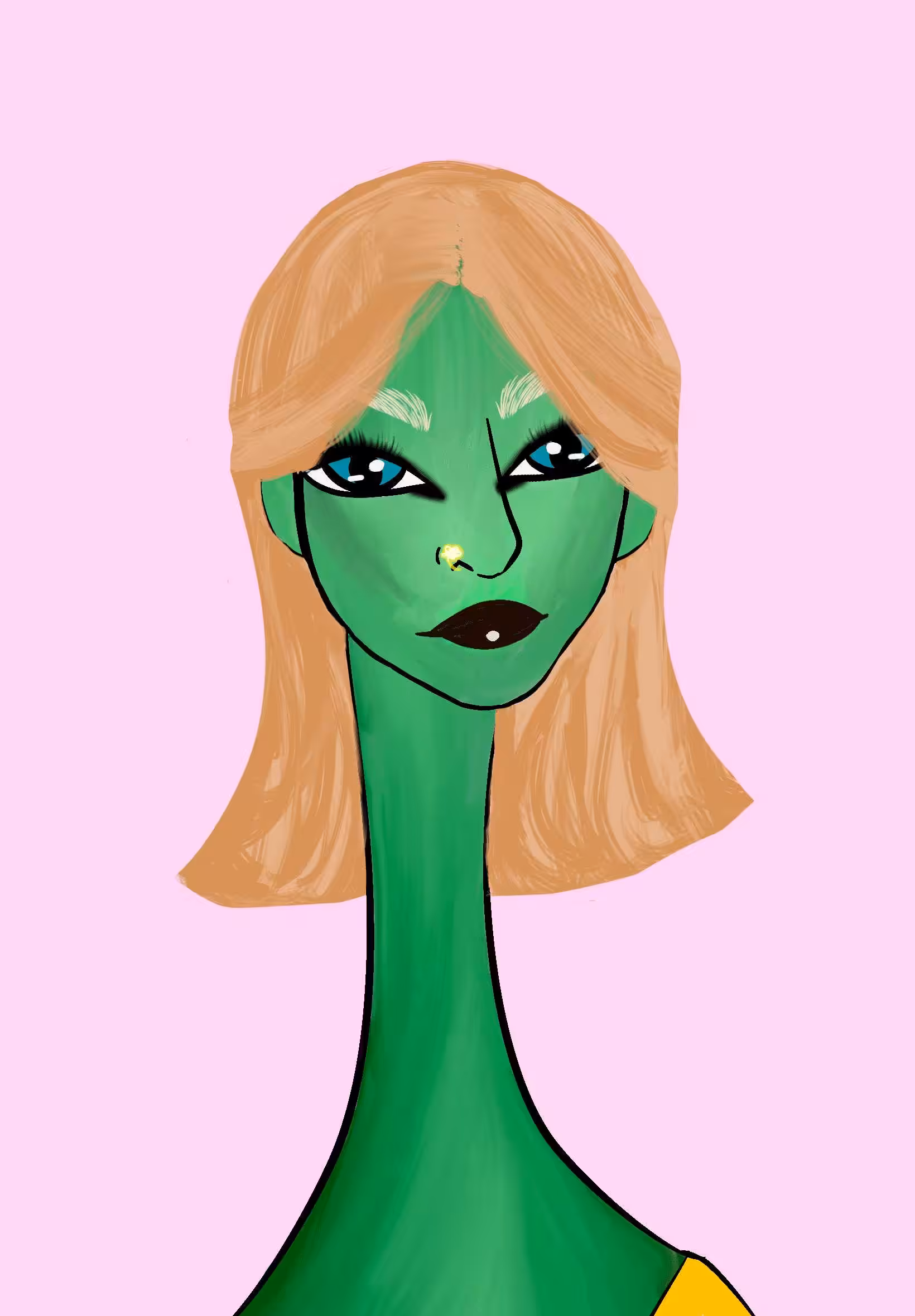 Long Neckie Ladies: Long Neckie Lady #1758