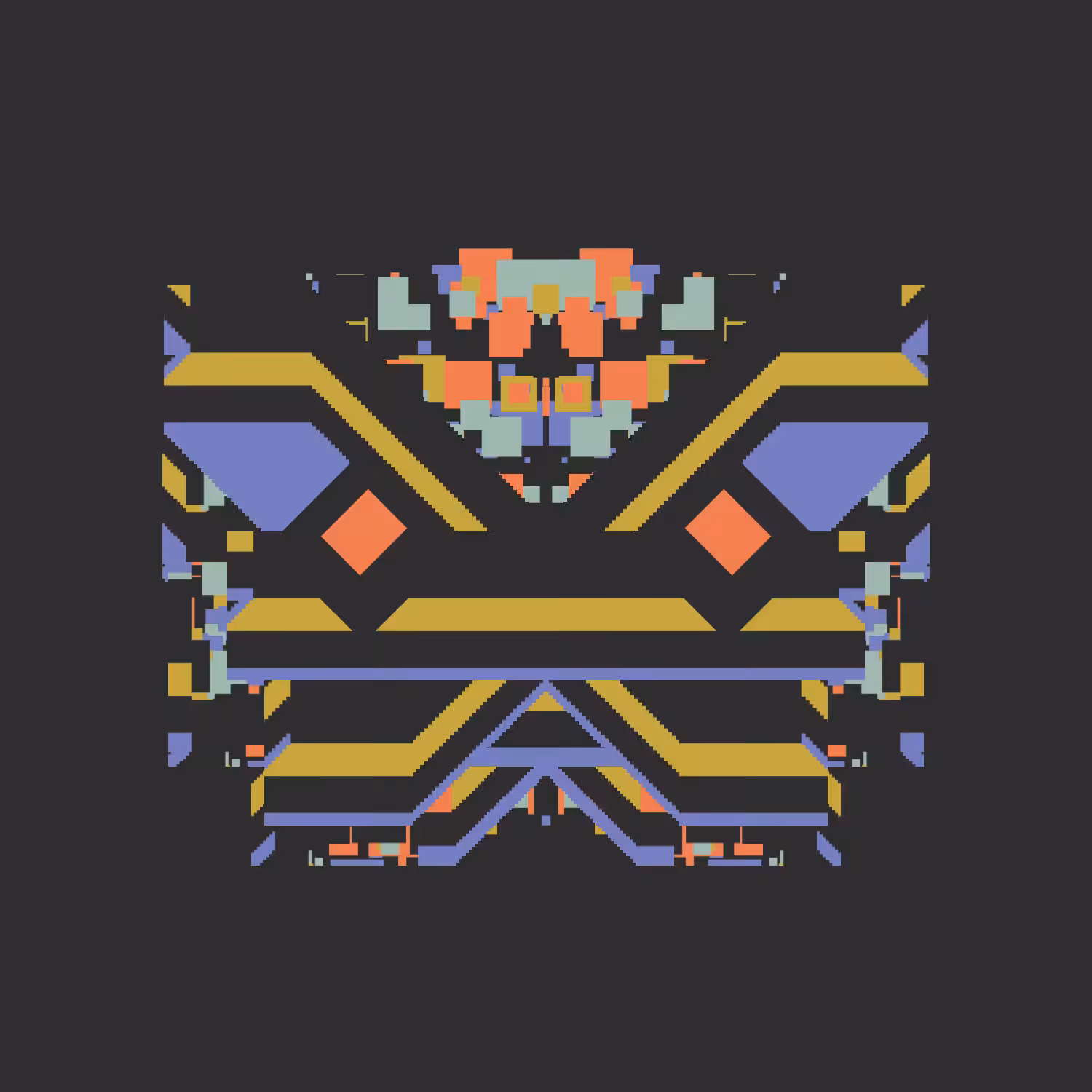 Glitchy Masks #46