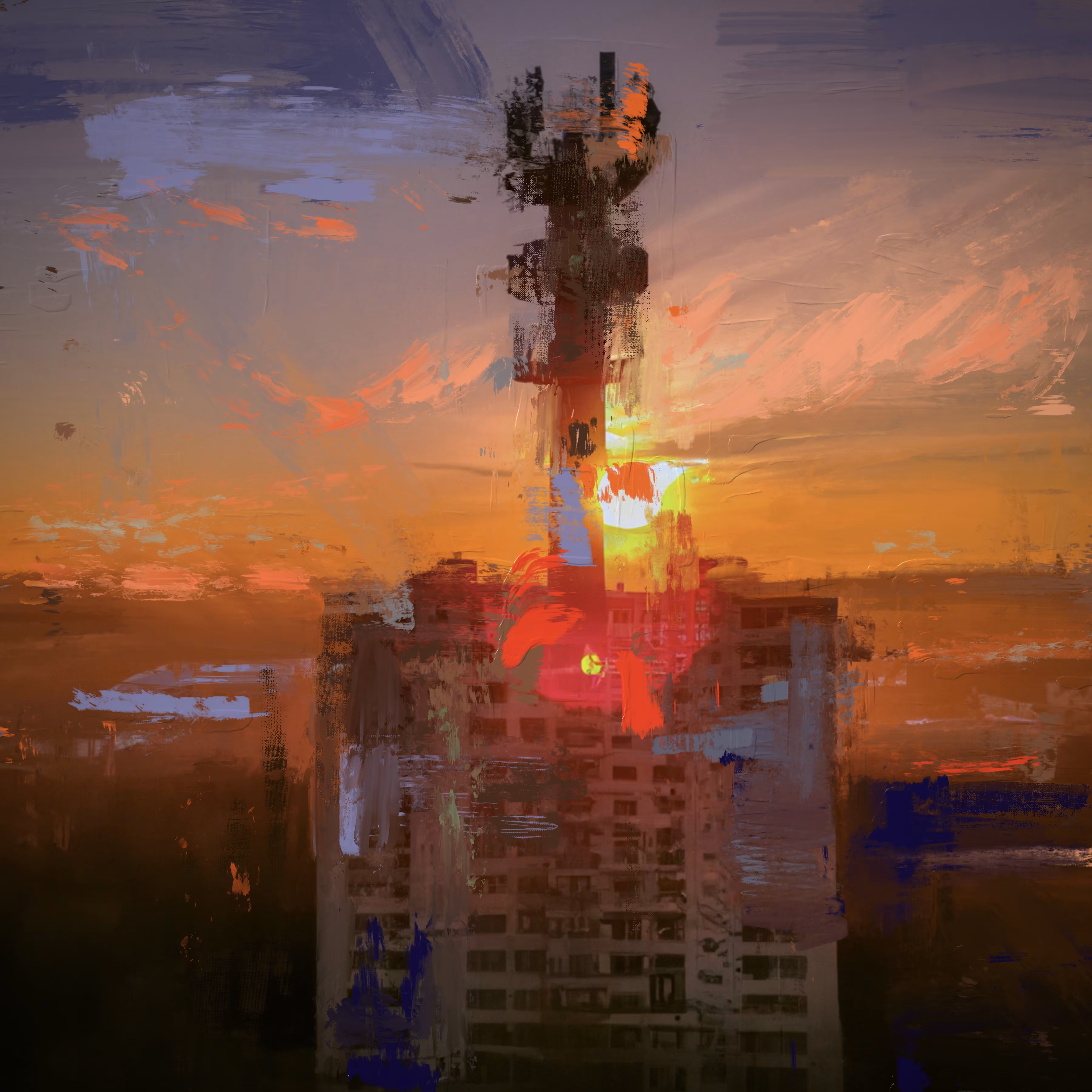 High Rise Sunrise