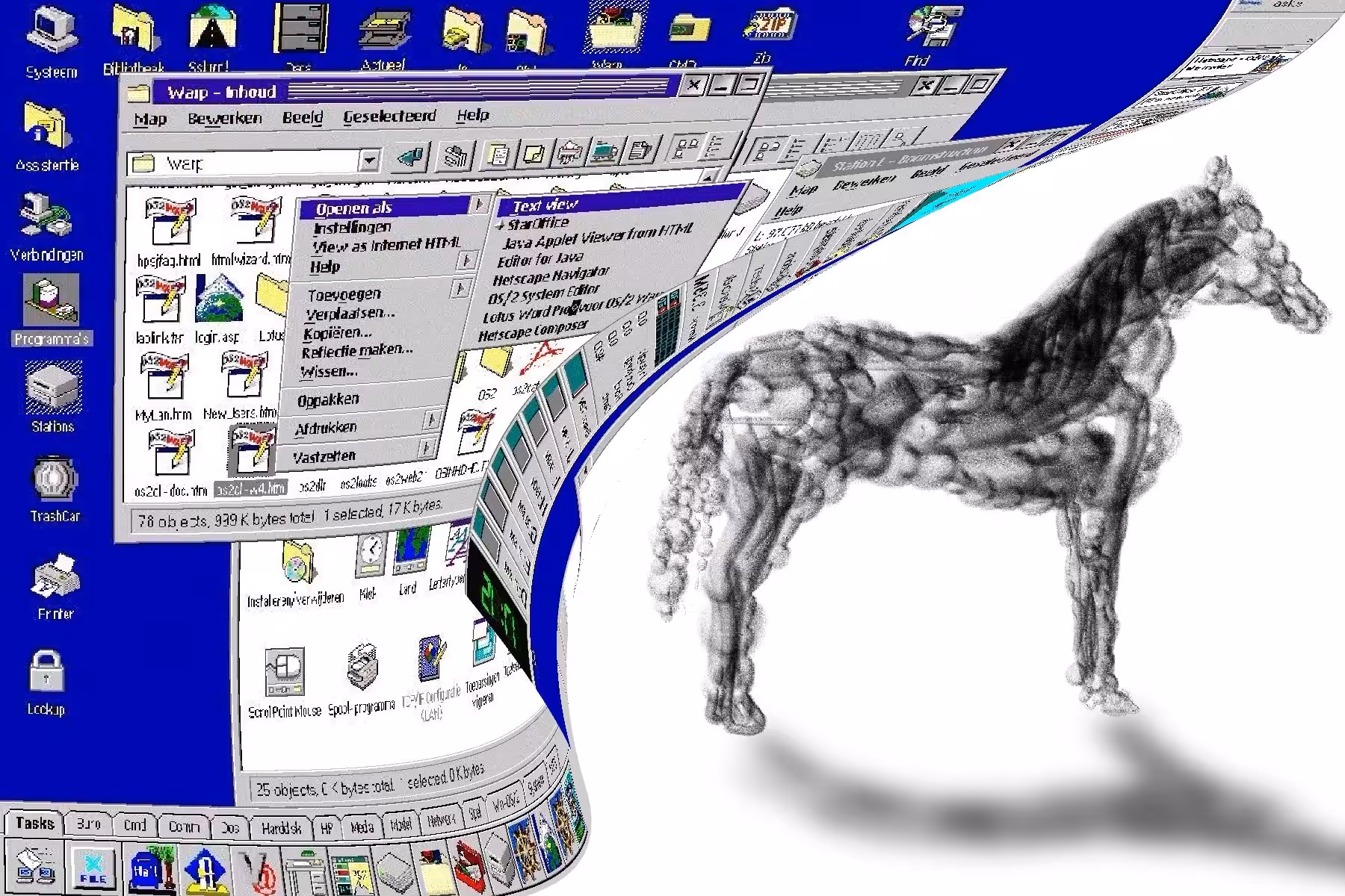 Screen // Horse
