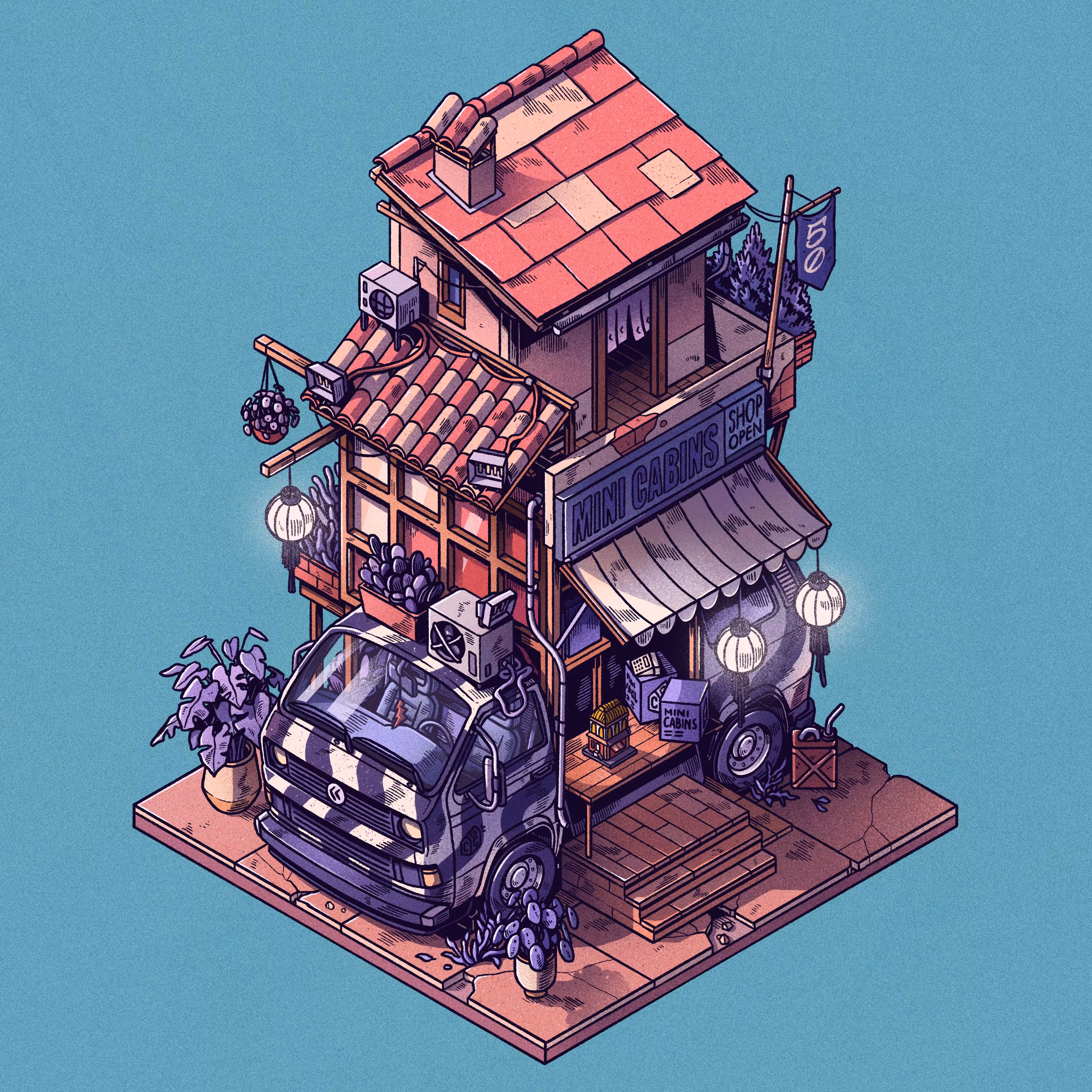 Curious Cabins #50: Caravan #18