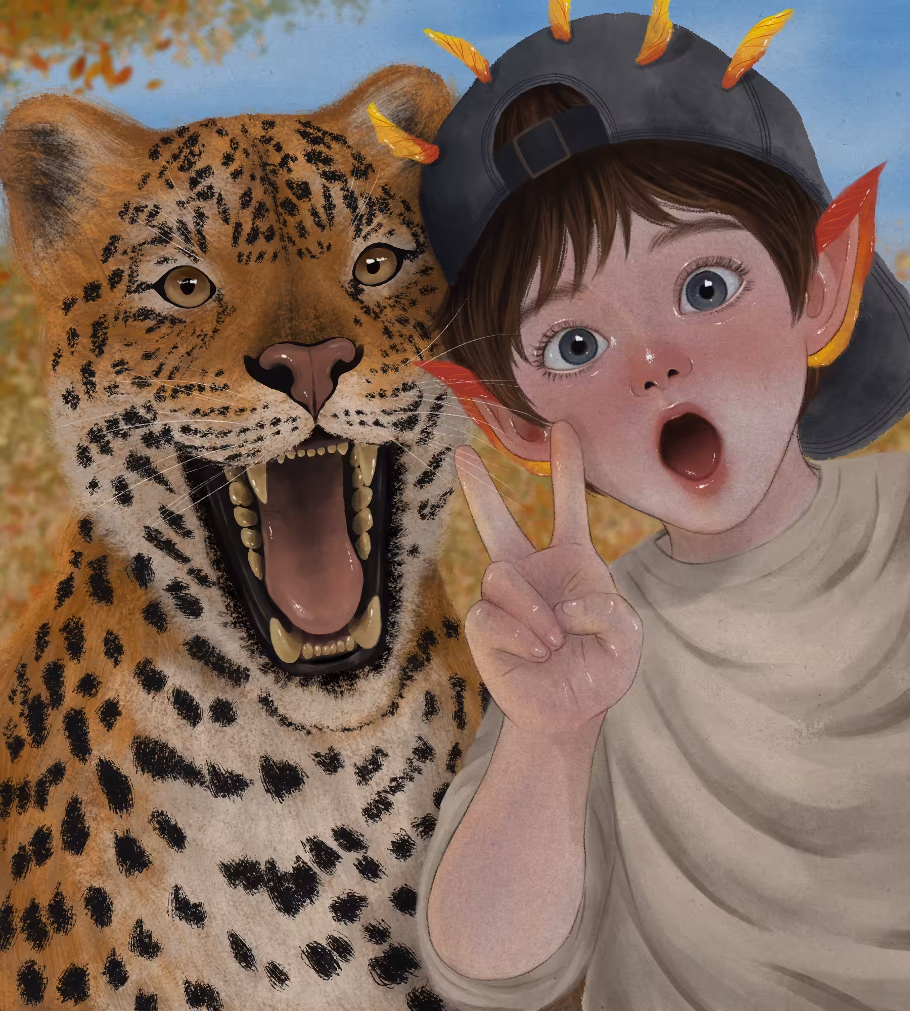 SILLY TALE: SILLY LEOPARD