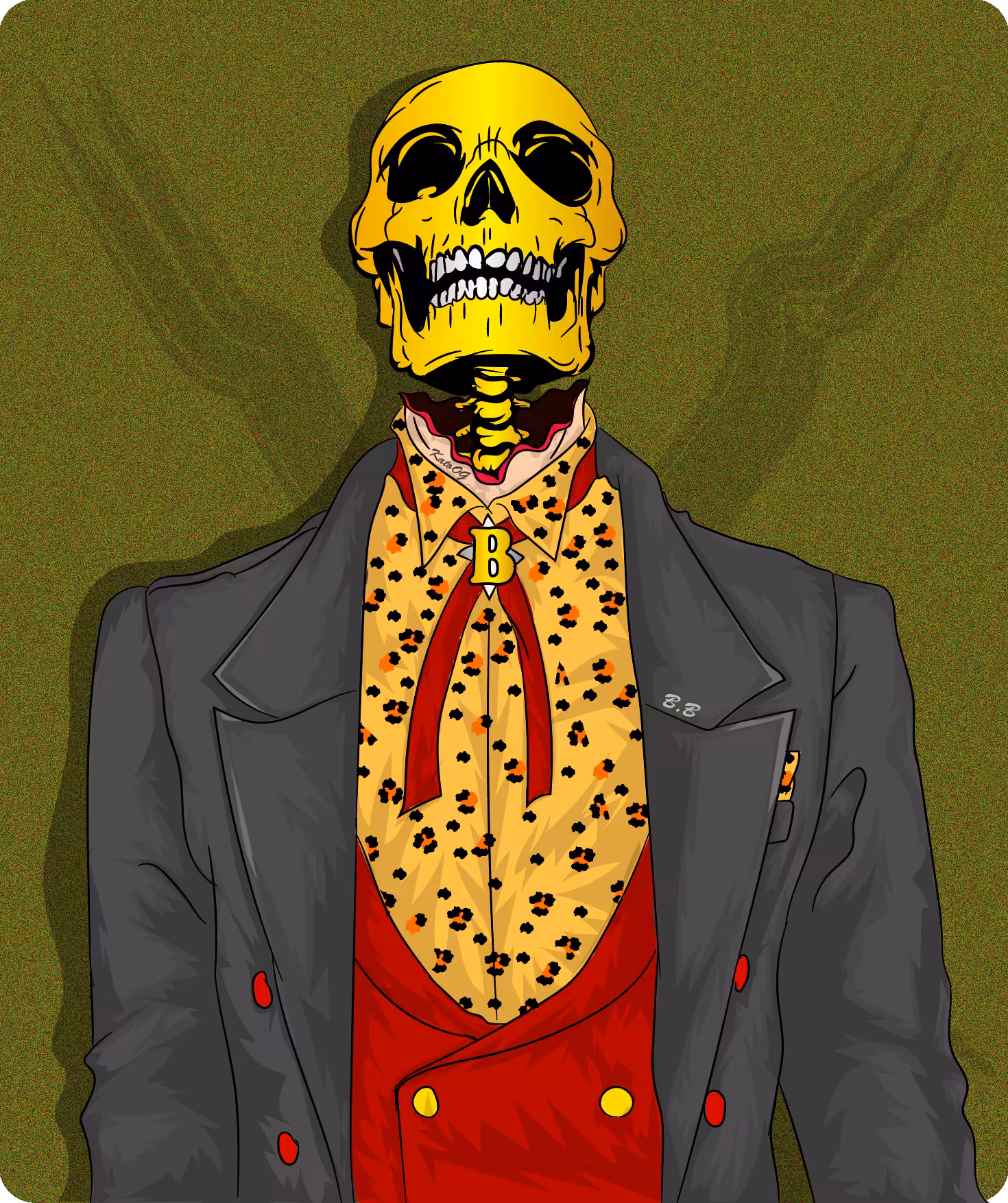Gold Face