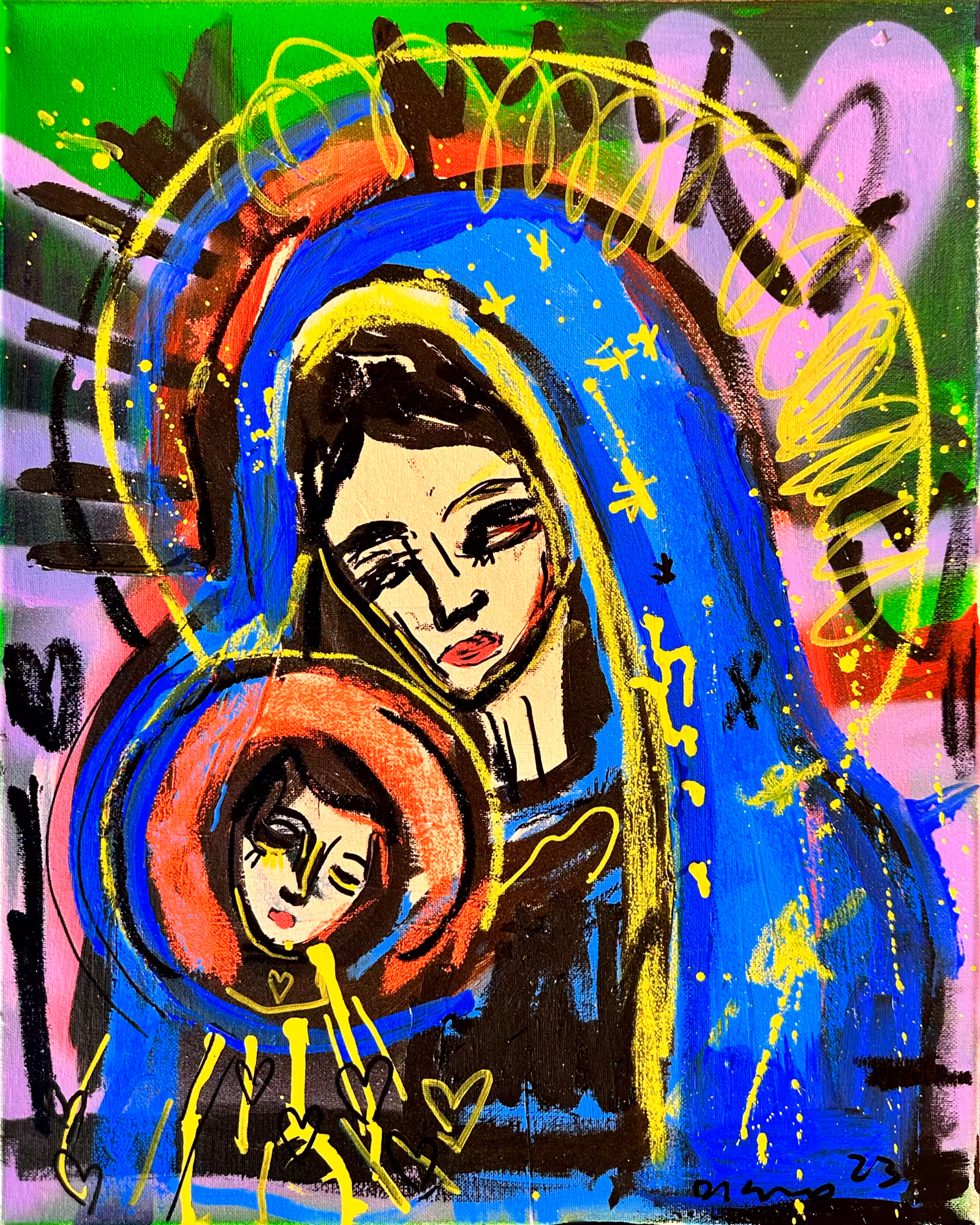 Mary and Jesus 
