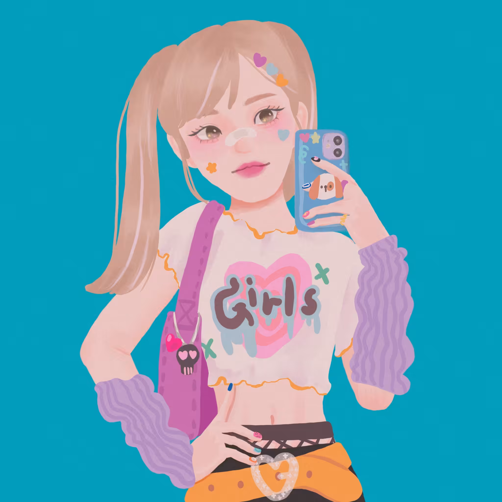 #007 Lunar’s outfit (y2k 2021ver.)