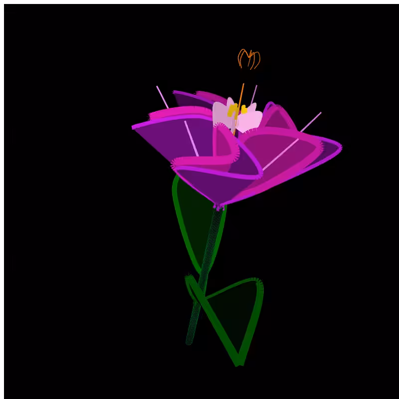 Meta Spider Flower  #1
