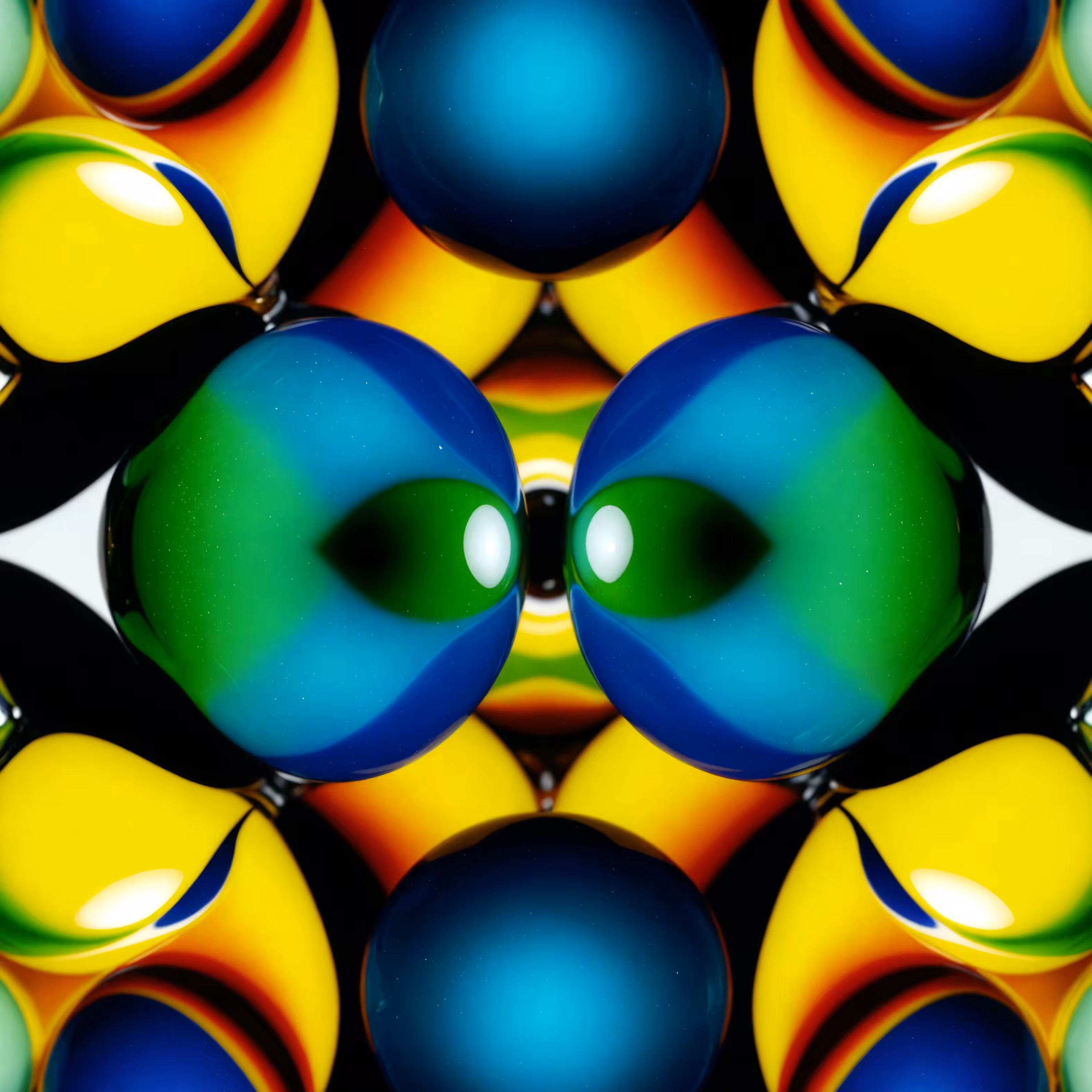 Eclectic Glass Marbles 8K