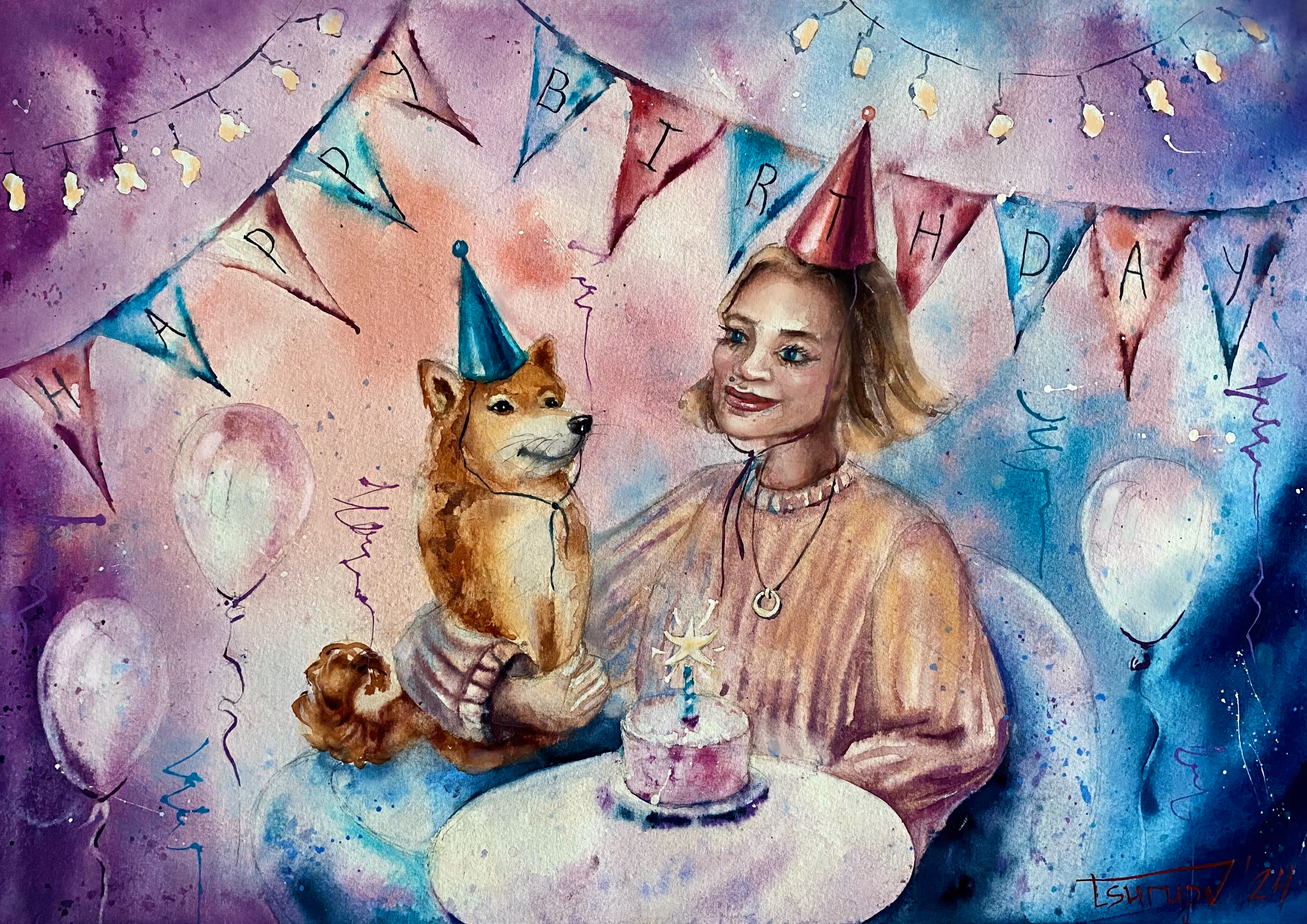 Amico at the Birthday Party