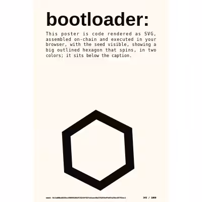 bootloader: selfie #345